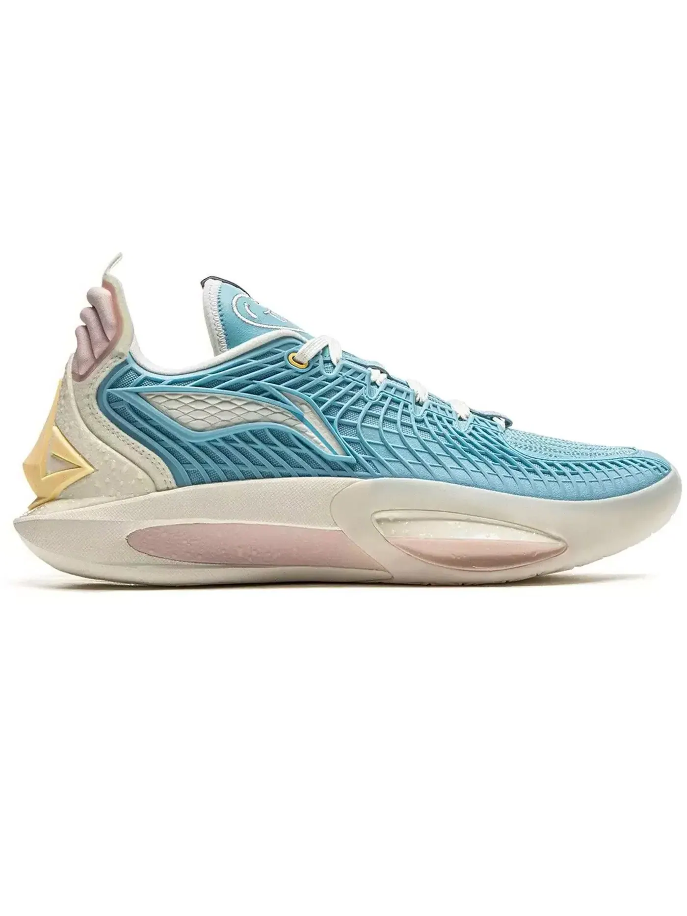 Мужские кроссовки для баскетбола Li-Ning Jimmy Bulter JB3 — изображение 1 из 1, синий/бежевый