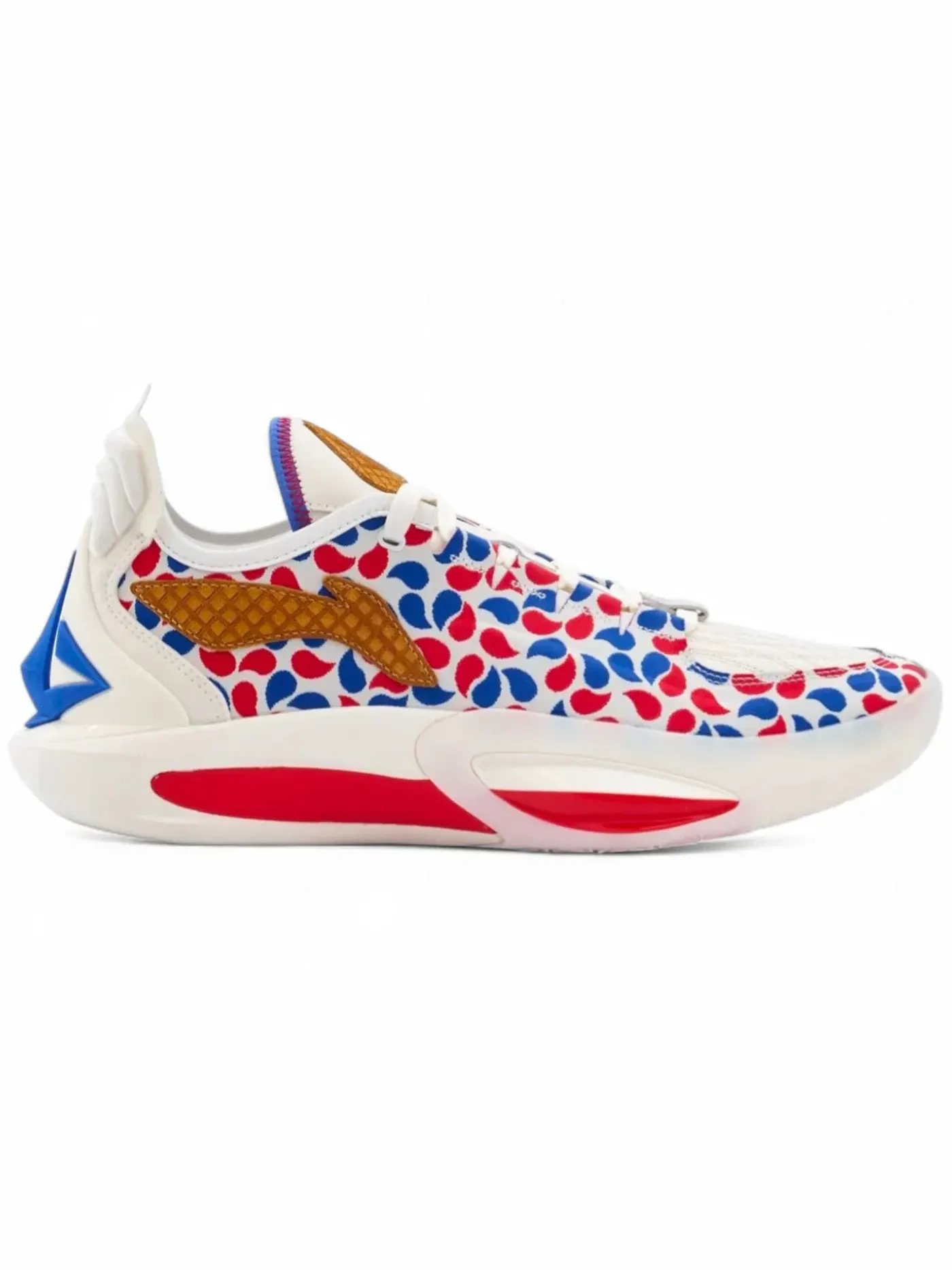 Мужские кроссовки для бега Jimmy Bulter JB3 Li-Ning — изображение 1 из 1, белый/синий/красный