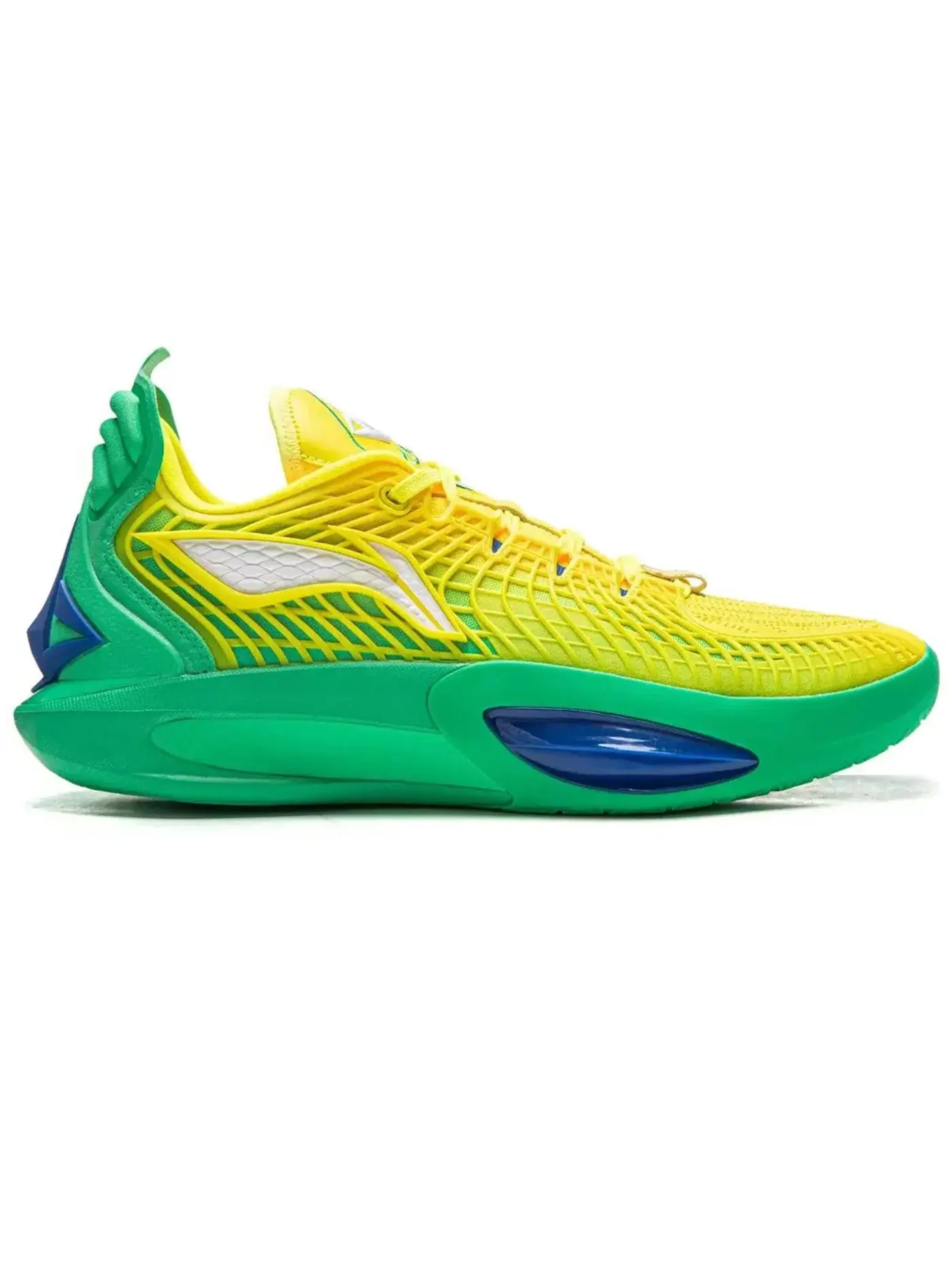Мужские кроссовки для баскетбола Li-Ning Jimmy Bulter JB3 Samba Dancer — изображение 1 из 1, желтый/зеленый/синий