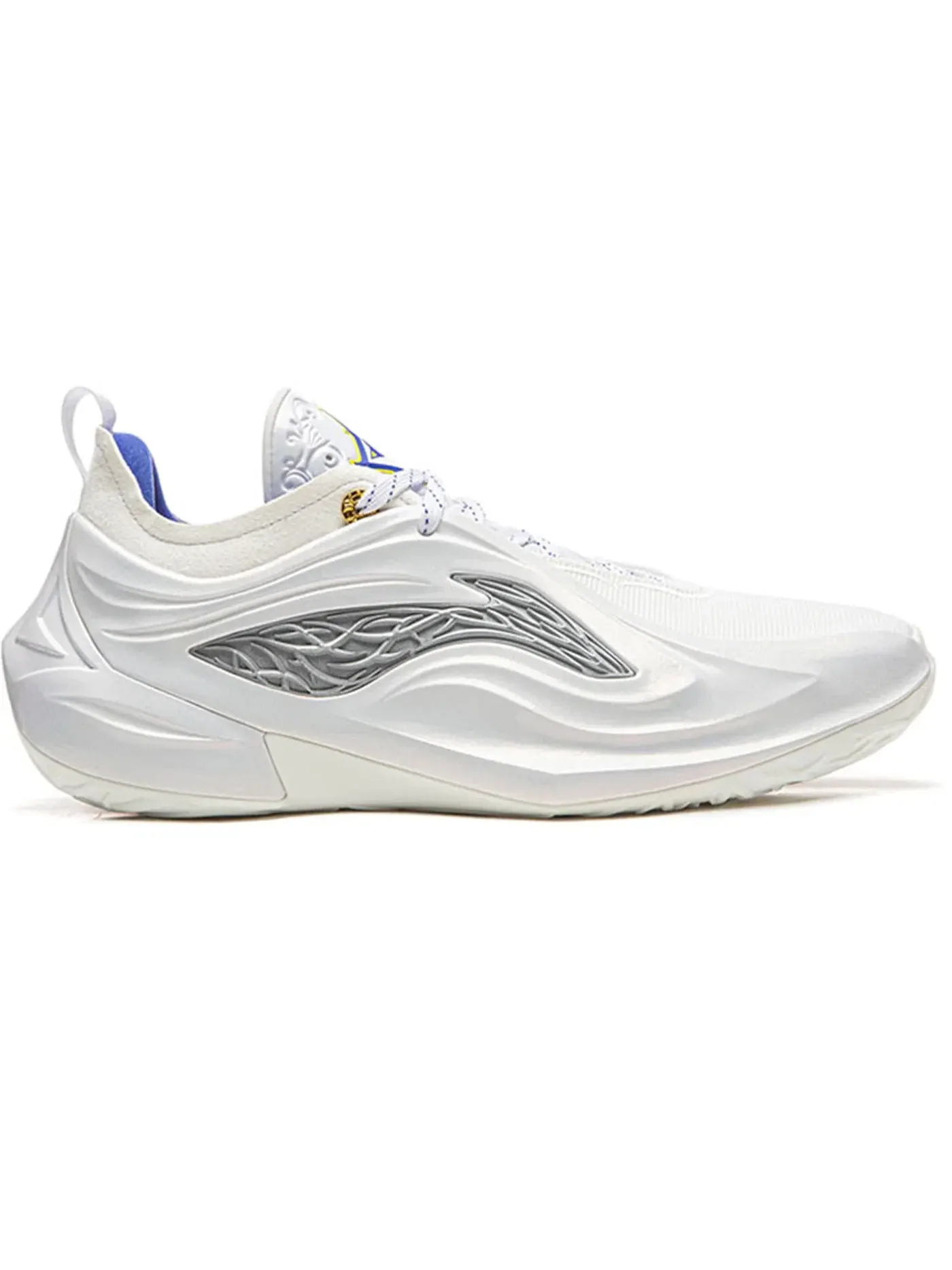 Мужские кроссовки баскетбольные Li-Ning Jimmy Bulter JB4 — изображение 1 из 1, белый/серый/синий