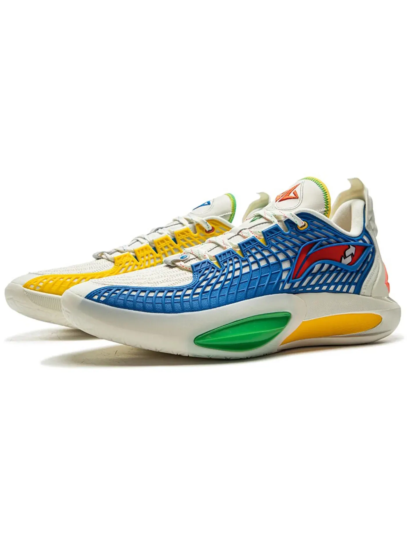 Мужские кроссовки для баскетбола Li-Ning Jimmy Butler 3 — изображение 1 из 2, белый/синий/красный