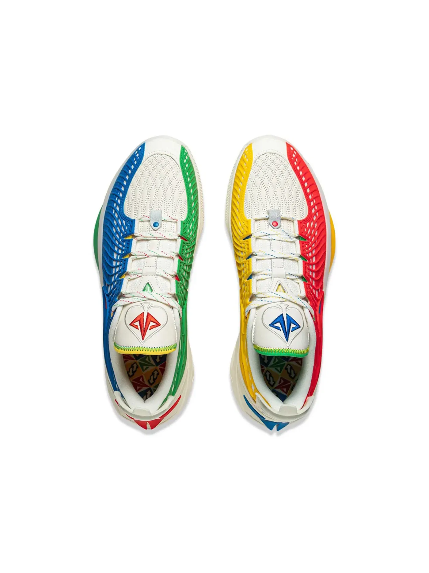 Мужские кроссовки для баскетбола Li-Ning Jimmy Butler 3 — изображение 2 из 2, белый/синий/красный