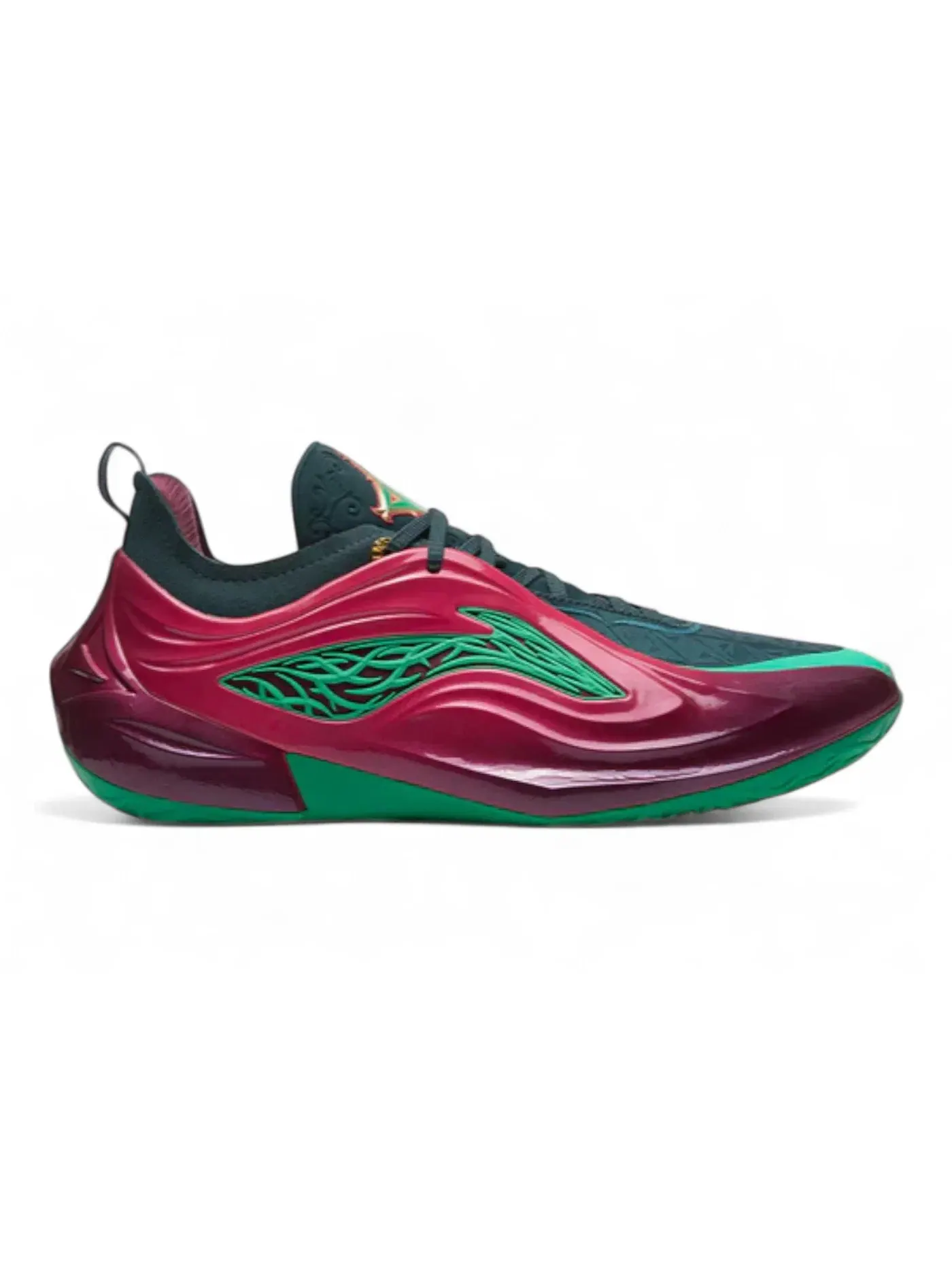 Мужские кроссовки с высокой посадкой Li Ning Jimmy Butler JB4 Li-Ning — изображение 1 из 1, красный/зеленый