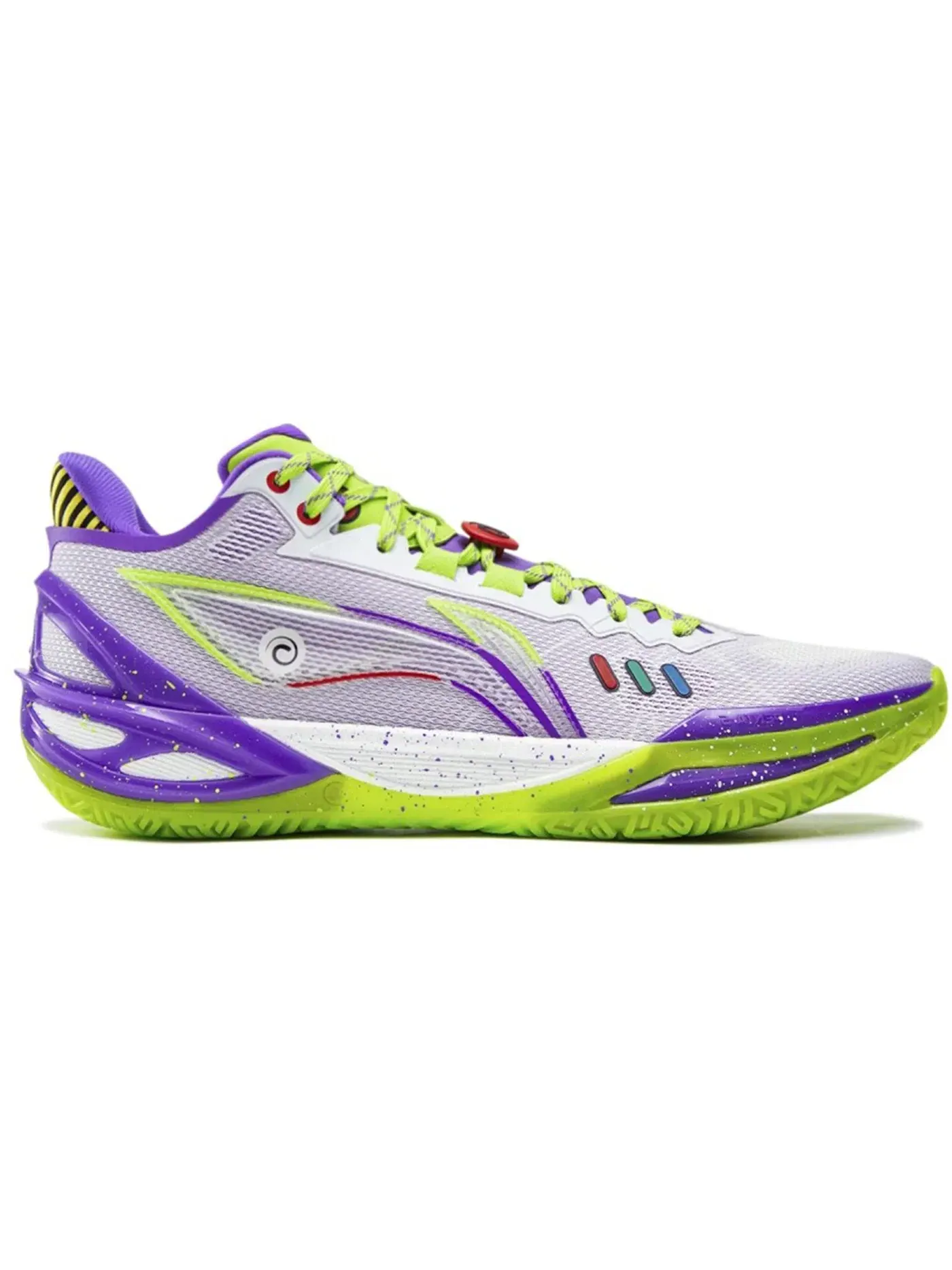 Мужские кроссовки для бега Li-Ning LiRen 6 — изображение 1 из 1, белый/фиолетовый