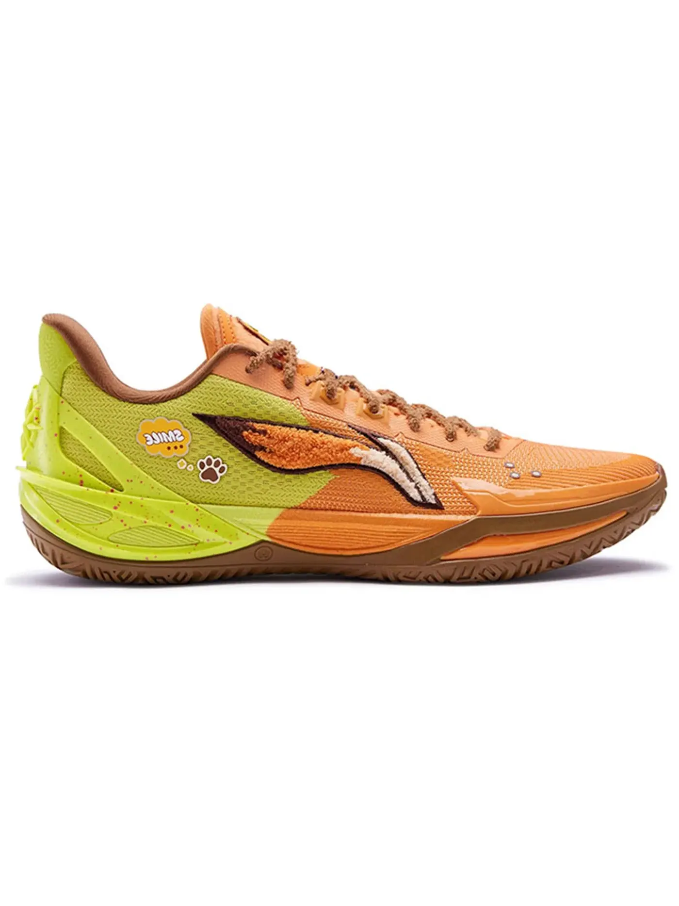 Мужские кроссовки для бега Li-Ning LiRen 6 V2 — изображение 1 из 1, оранжевый//коричневый