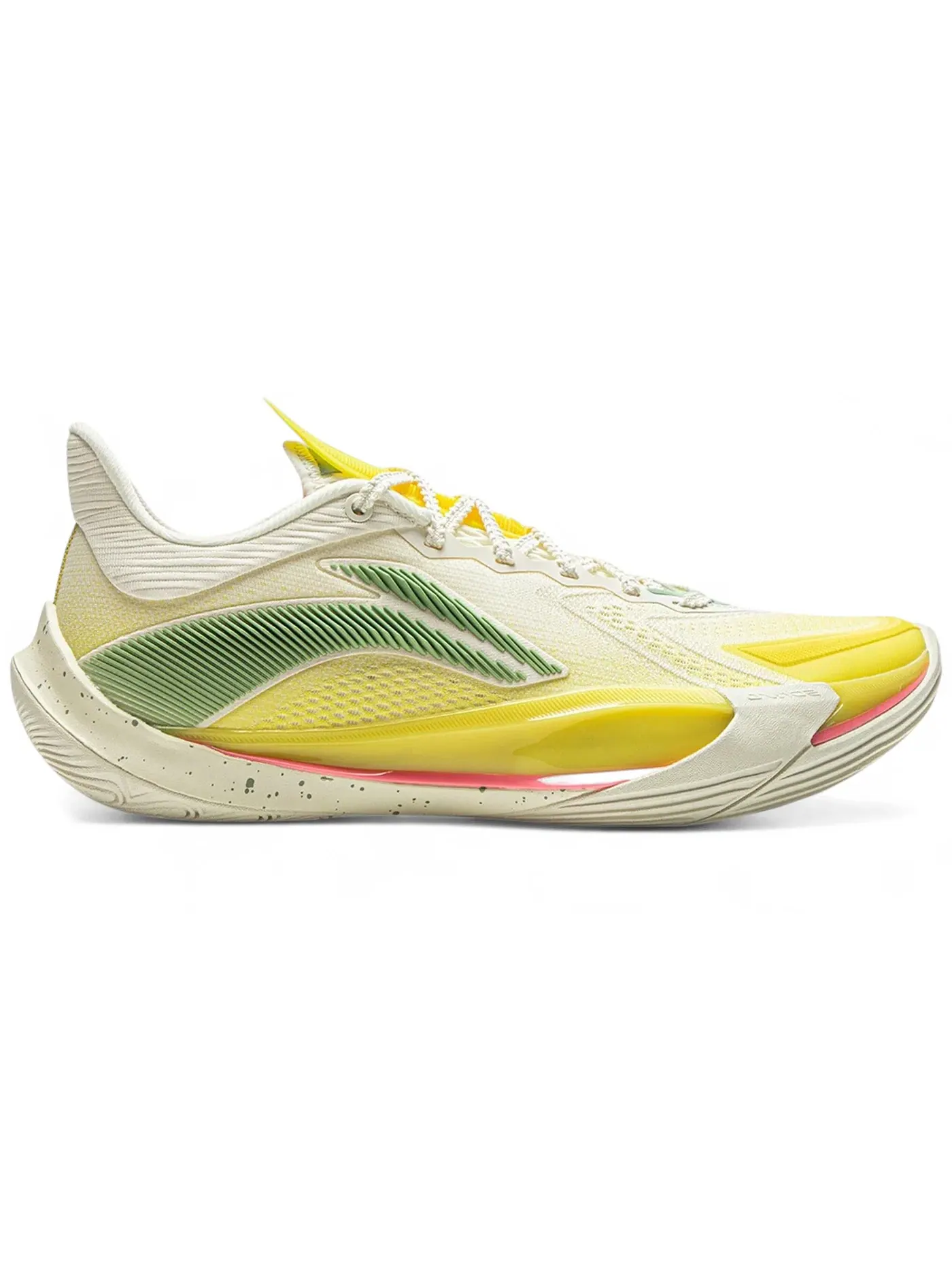 Мужские кроссовки для бега Li-Ning Sonic 13 V2 — изображение 1 из 1, желтый/белый/зеленый