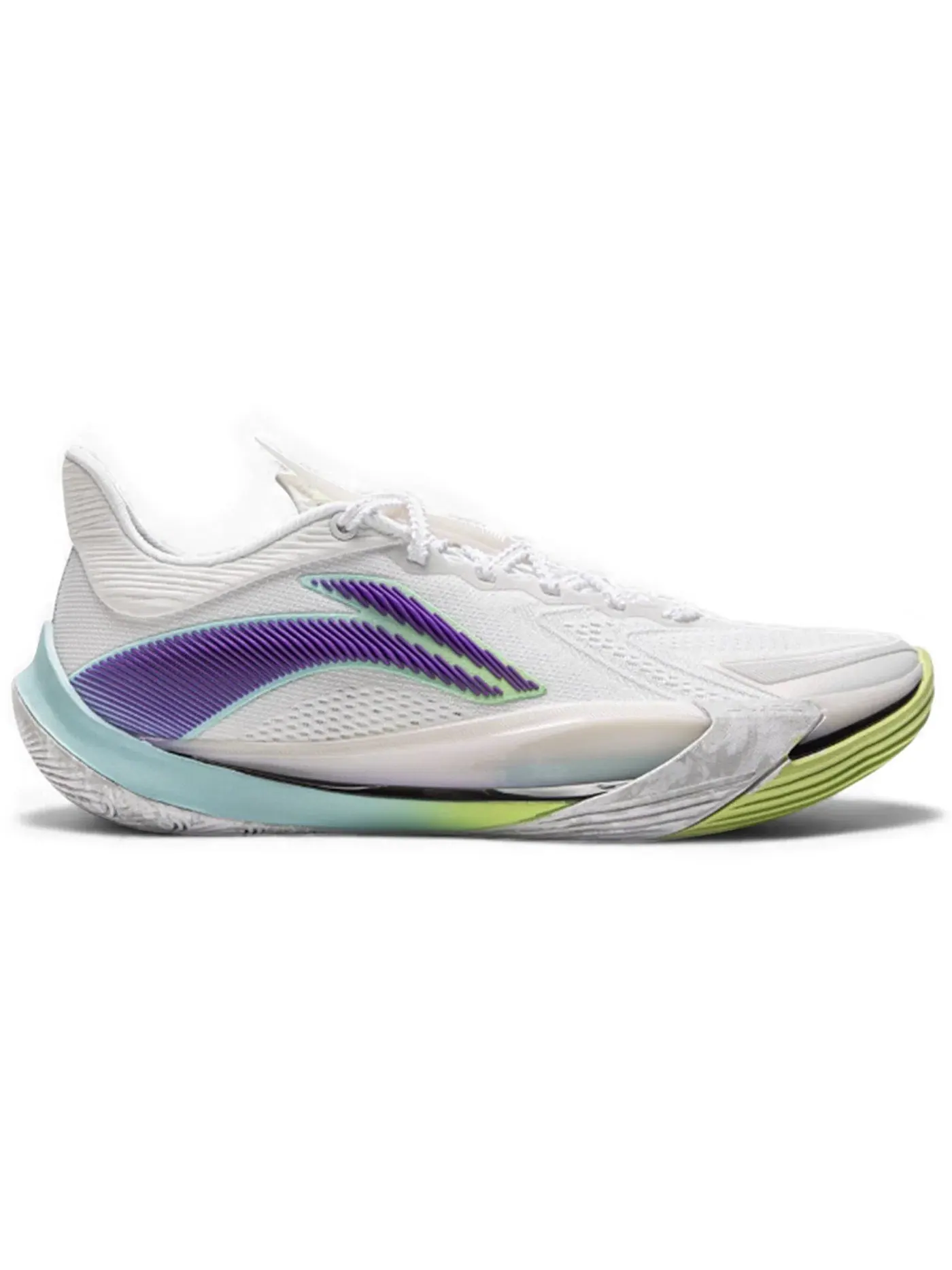 Мужские кроссовки для бега Li-Ning Sonic 13 V2 — изображение 1 из 1, белый фиолетовый