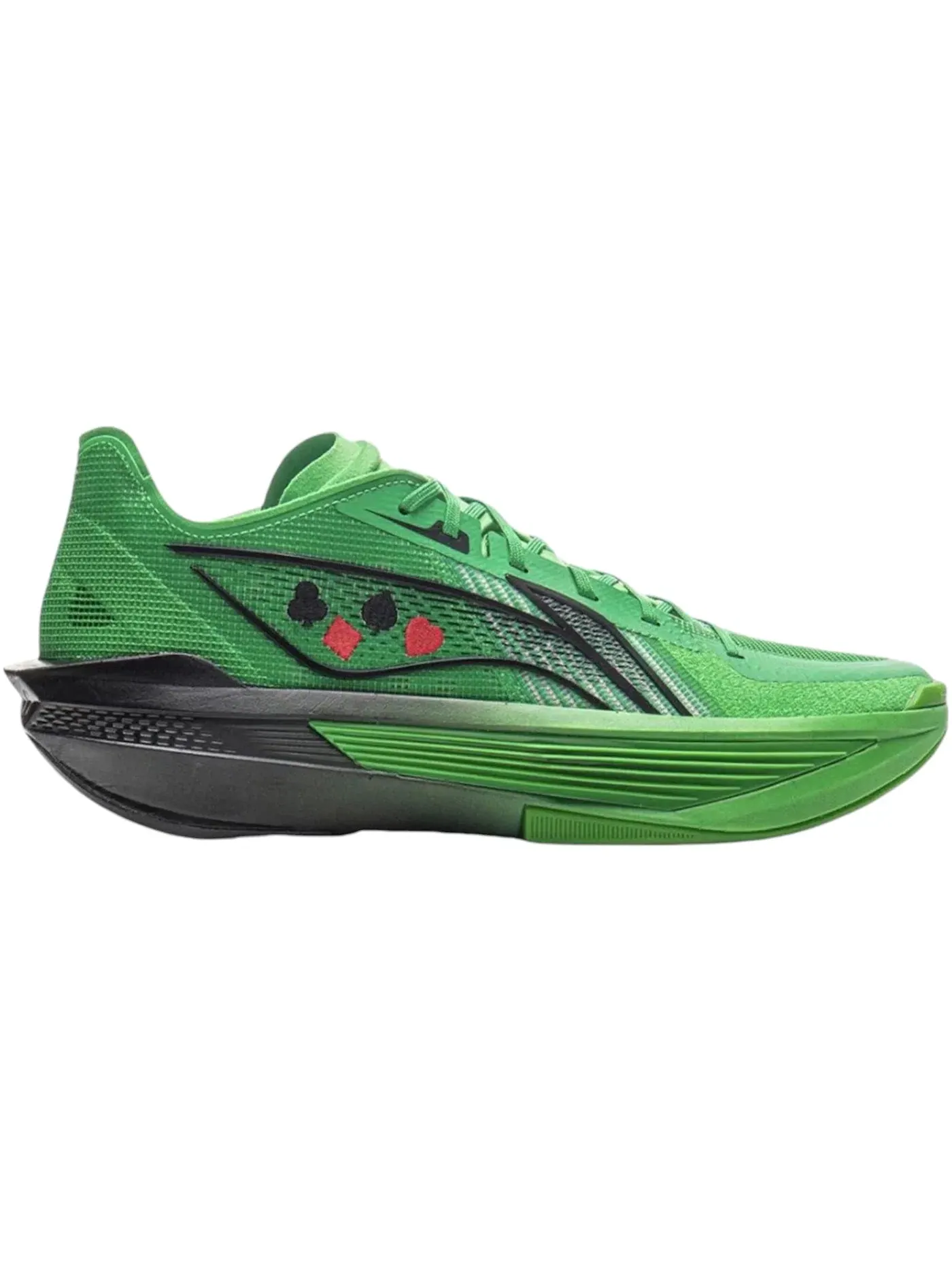 Мужские кроссовки для бега Li-Ning Ultra Light — изображение 1 из 1, зеленый/черный