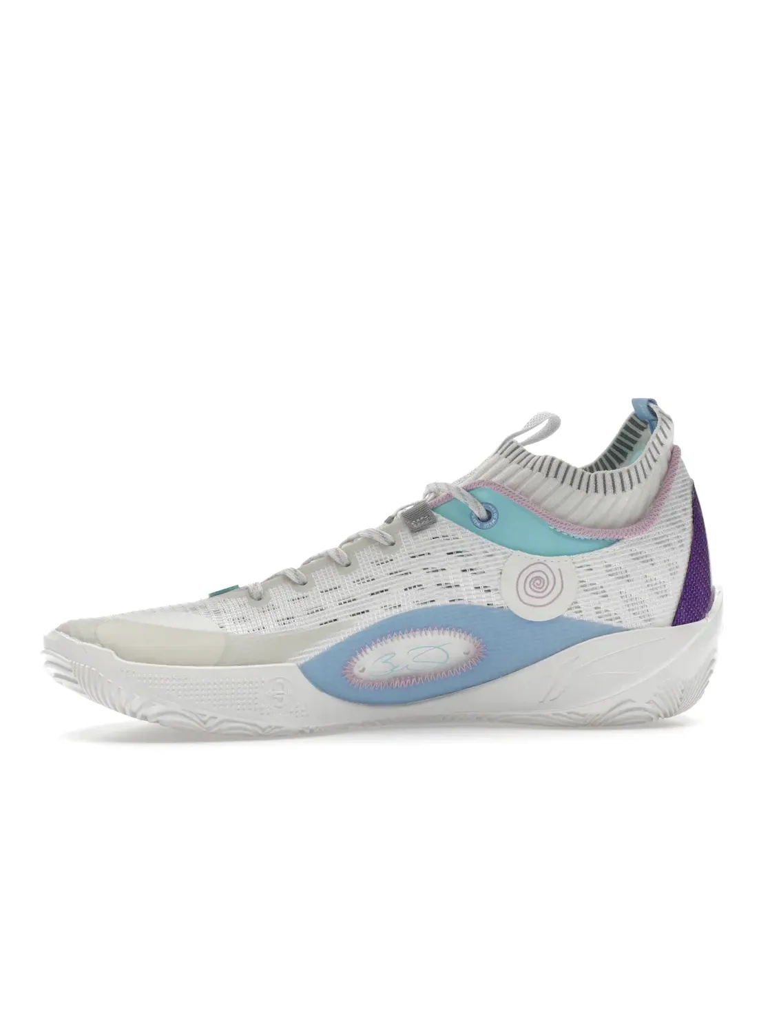 Мужские кроссовки для баскетбола Li-Ning Wade 808 2 Ultra Family Love — изображение 3 из 4, белый