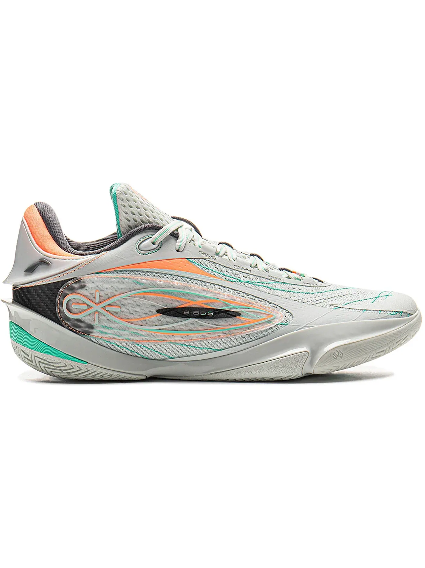 Мужские кроссовки для баскетбола Li-Ning Wade 808 5 Ultra — изображение 1 из 1, серый/серебристый