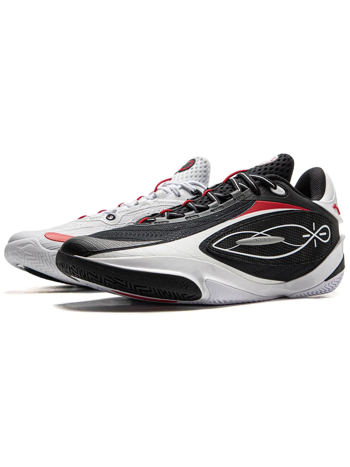 Мужские кроссовки для баскетбола Li-Ning Wade 808 5 Ultra — изображение 1 из 1, белый/черный/красный