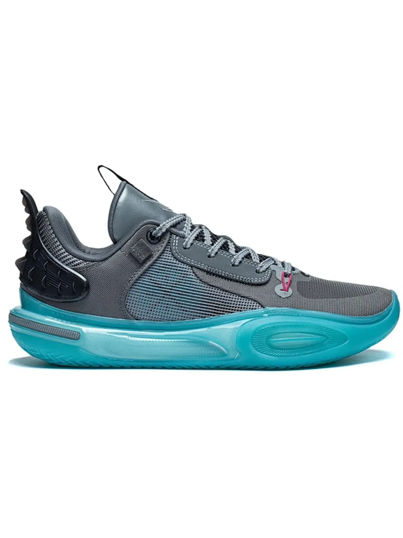 Мужские кроссовки для баскетбола Li-Ning Wade All City 11 Team No Sleep — изображение 1 из 1, серый/синий