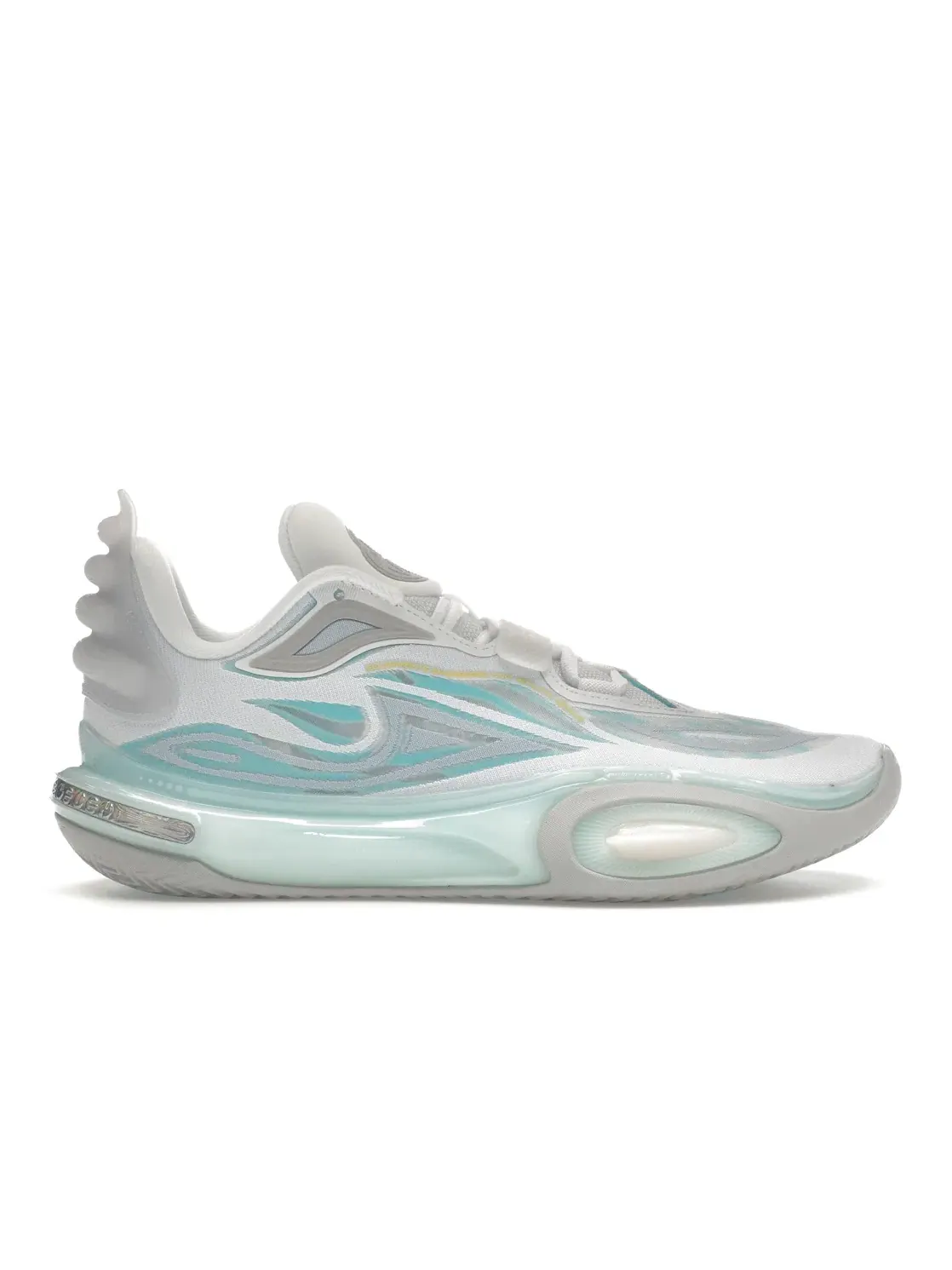 Мужские баскетбольные кроссовки с высокой подошвой Li-Ning Wade All City 11 V2 — изображение 1 из 4, белый/синий