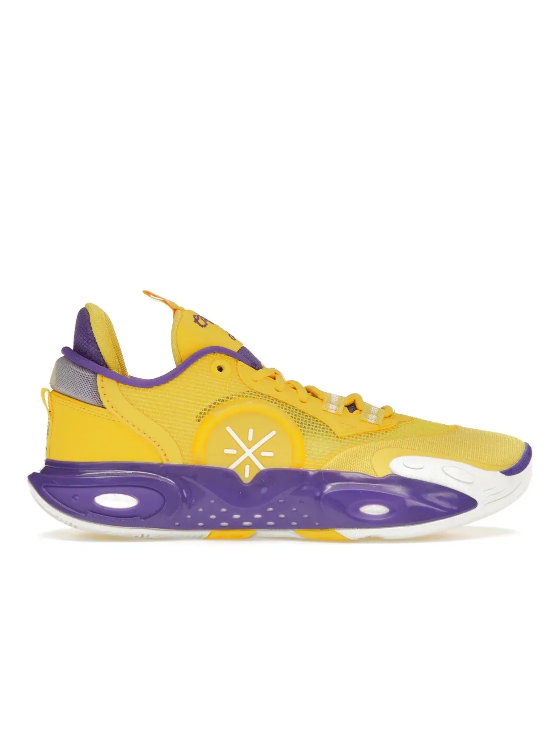 Мужские кроссовки для баскетбола Li-Ning Wade All City 12 — изображение 1 из 4, желтый/фиолетовый