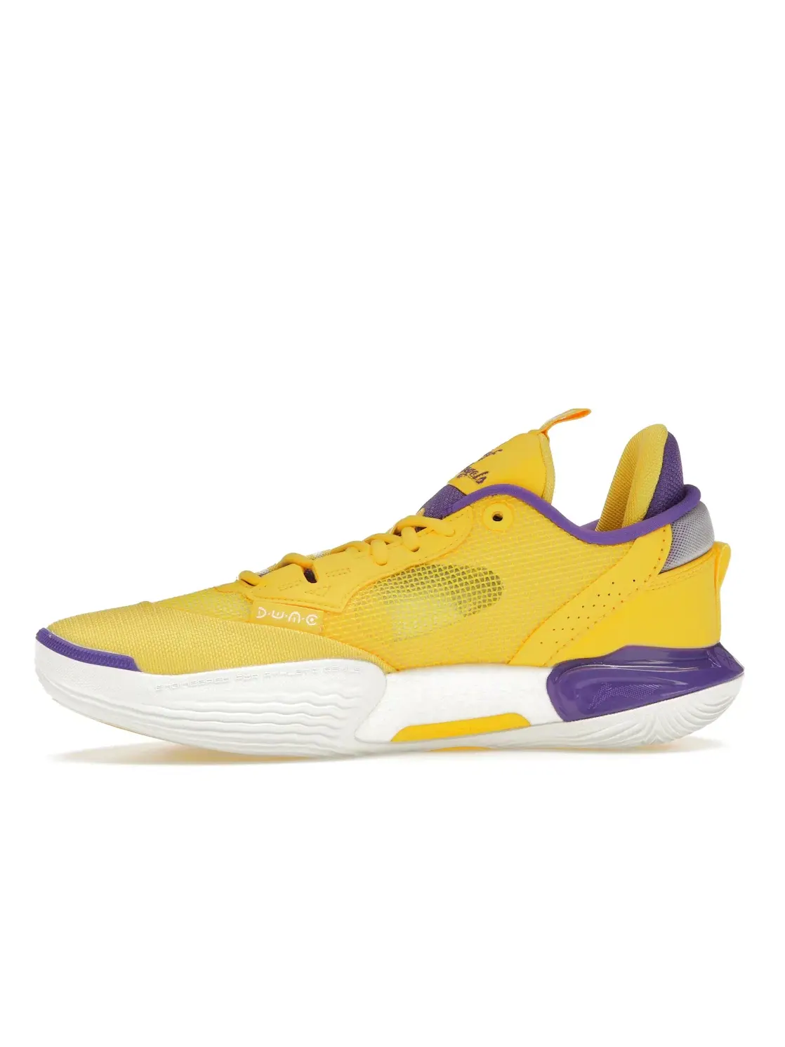 Мужские кроссовки для баскетбола Li-Ning Wade All City 12 — изображение 3 из 4, желтый/фиолетовый