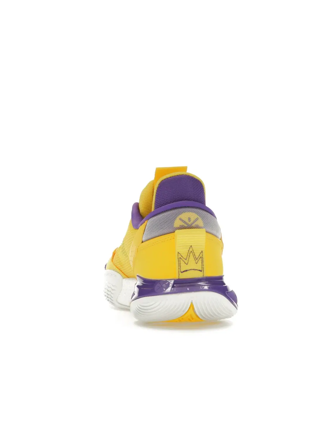 Мужские кроссовки для баскетбола Li-Ning Wade All City 12 — изображение 4 из 4, желтый/фиолетовый