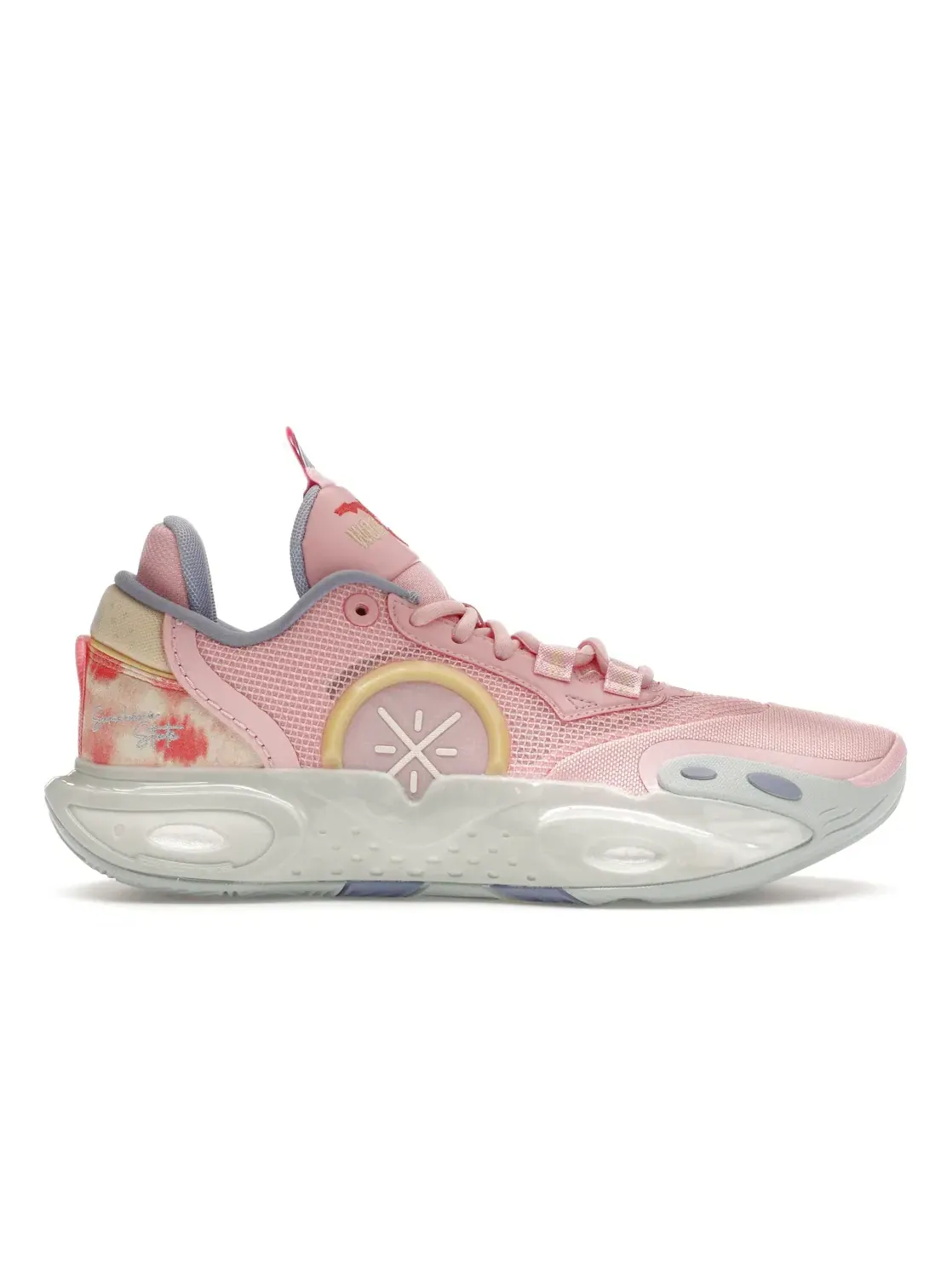 Мужские баскетбольные кроссовки с дизайном Sunshine State Li-Ning Wade All City 12 — изображение 1 из 4, розовый