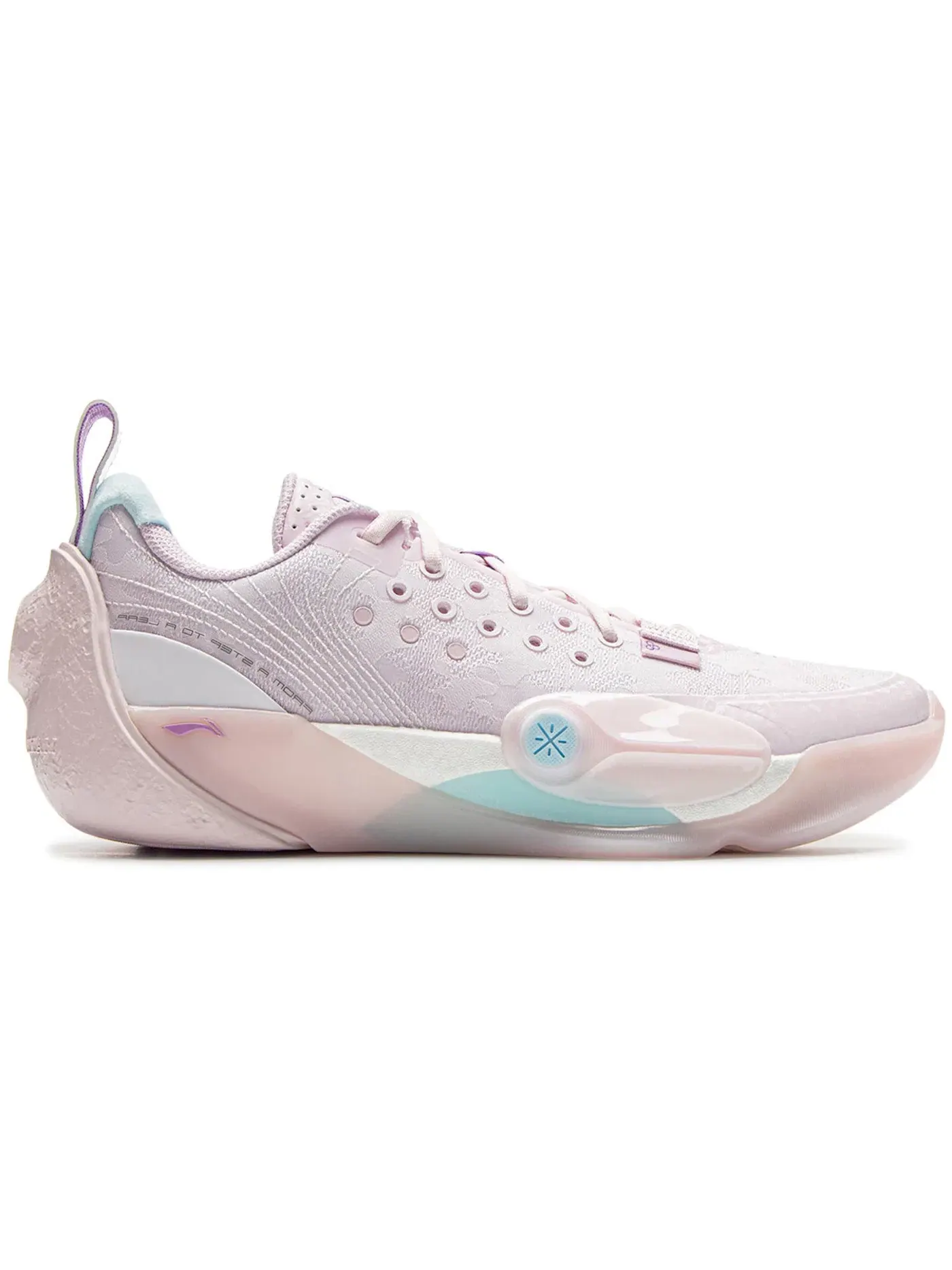 Мужские баскетбольные кроссовки с принтом Li-Ning Wade All City 13 — изображение 1 из 1, розовый//синий
