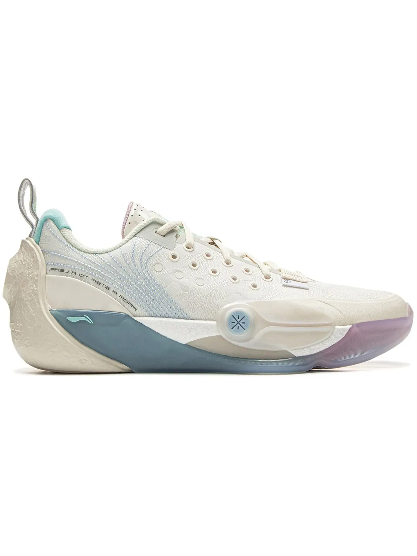 Мужские кроссовки для баскетбола Li-Ning Wade All City 13 — изображение 1 из 1, белый/синий/розовый