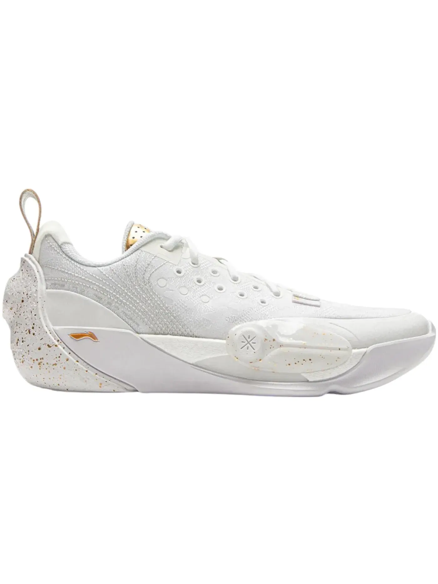 Мужские кроссовки для баскетбола Li-Ning Wade All City 13 Road to Finals — изображение 1 из 1, белый/золотистый