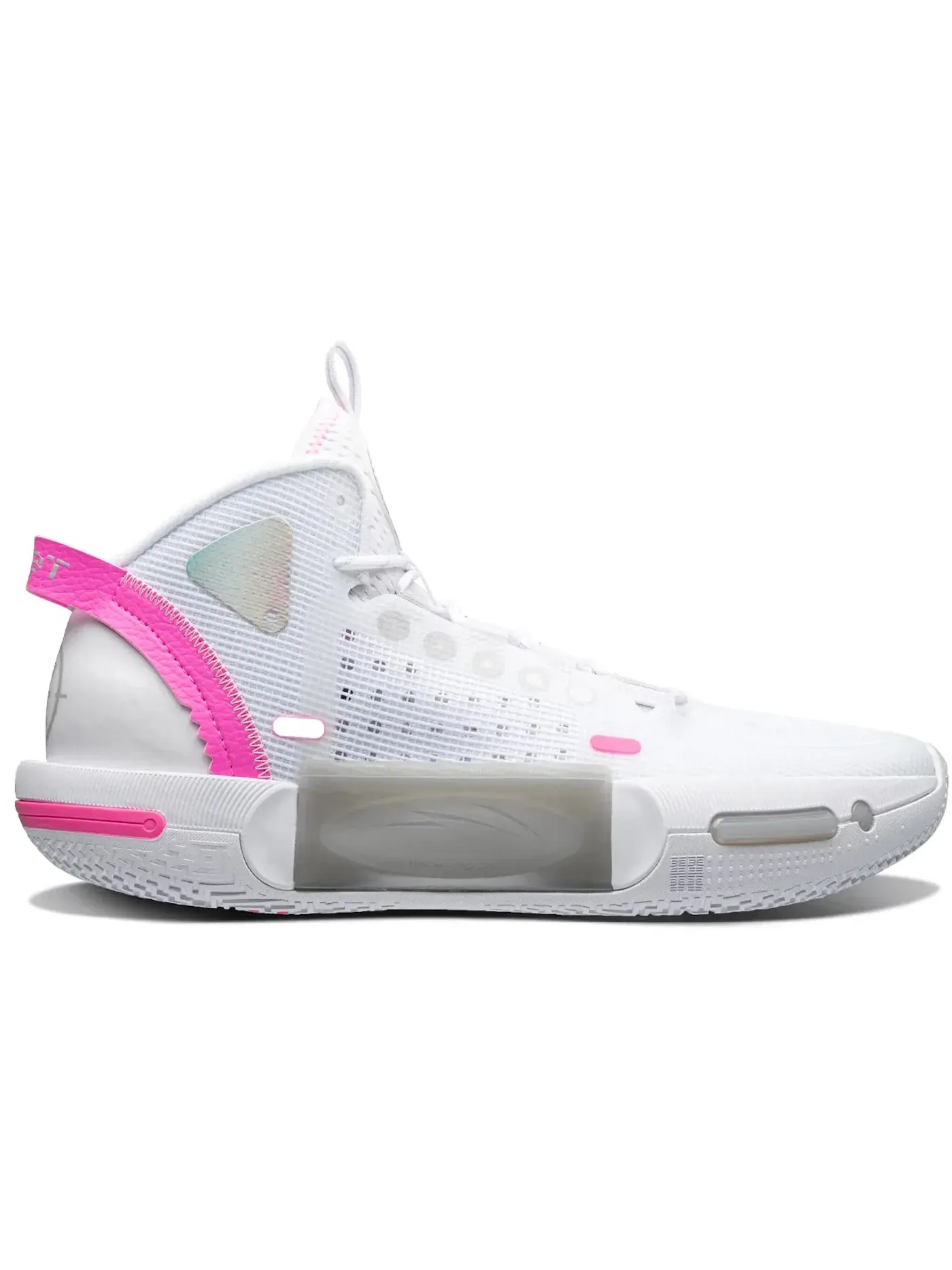 Мужские кроссовки для баскетбола Li-Ning Wade Shadow 4 — изображение 1 из 1, белый/розовый