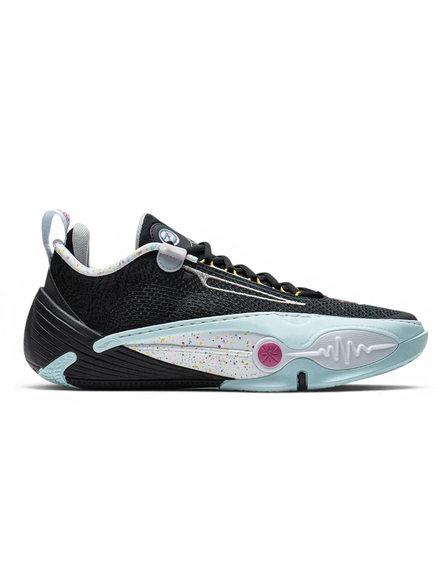 Мужские баскетбольные кроссовки Li-Ning Way All City 14 Team No Sleep — изображение 1 из 1, черный/синий