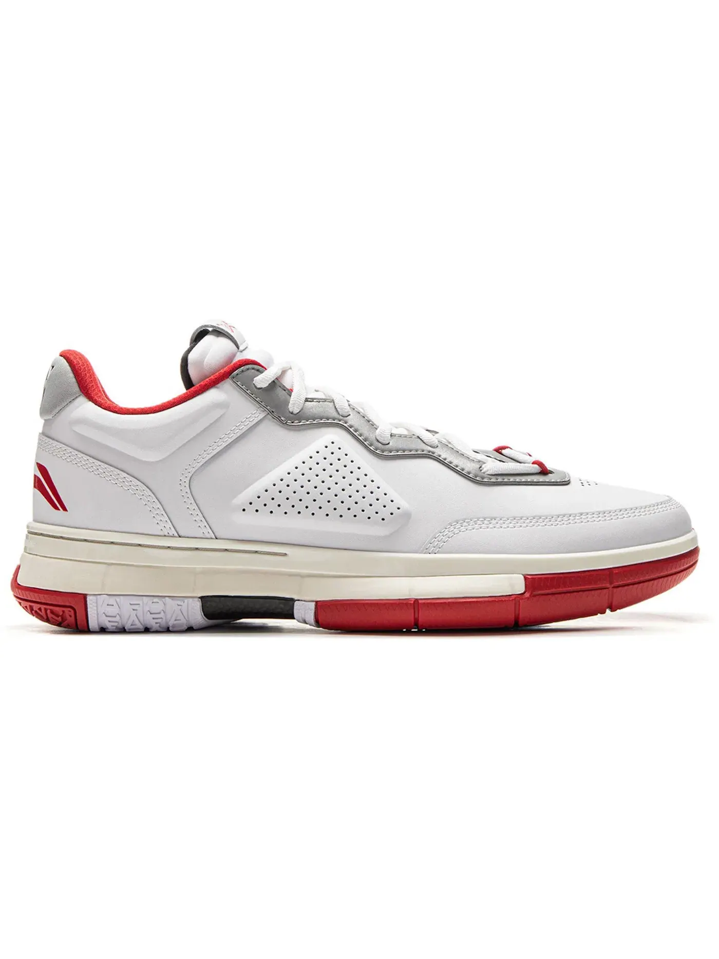 Мужские кроссовки для баскетбола Li-Ning Way of Wade 1 Low — изображение 1 из 1, белый/красный/серый