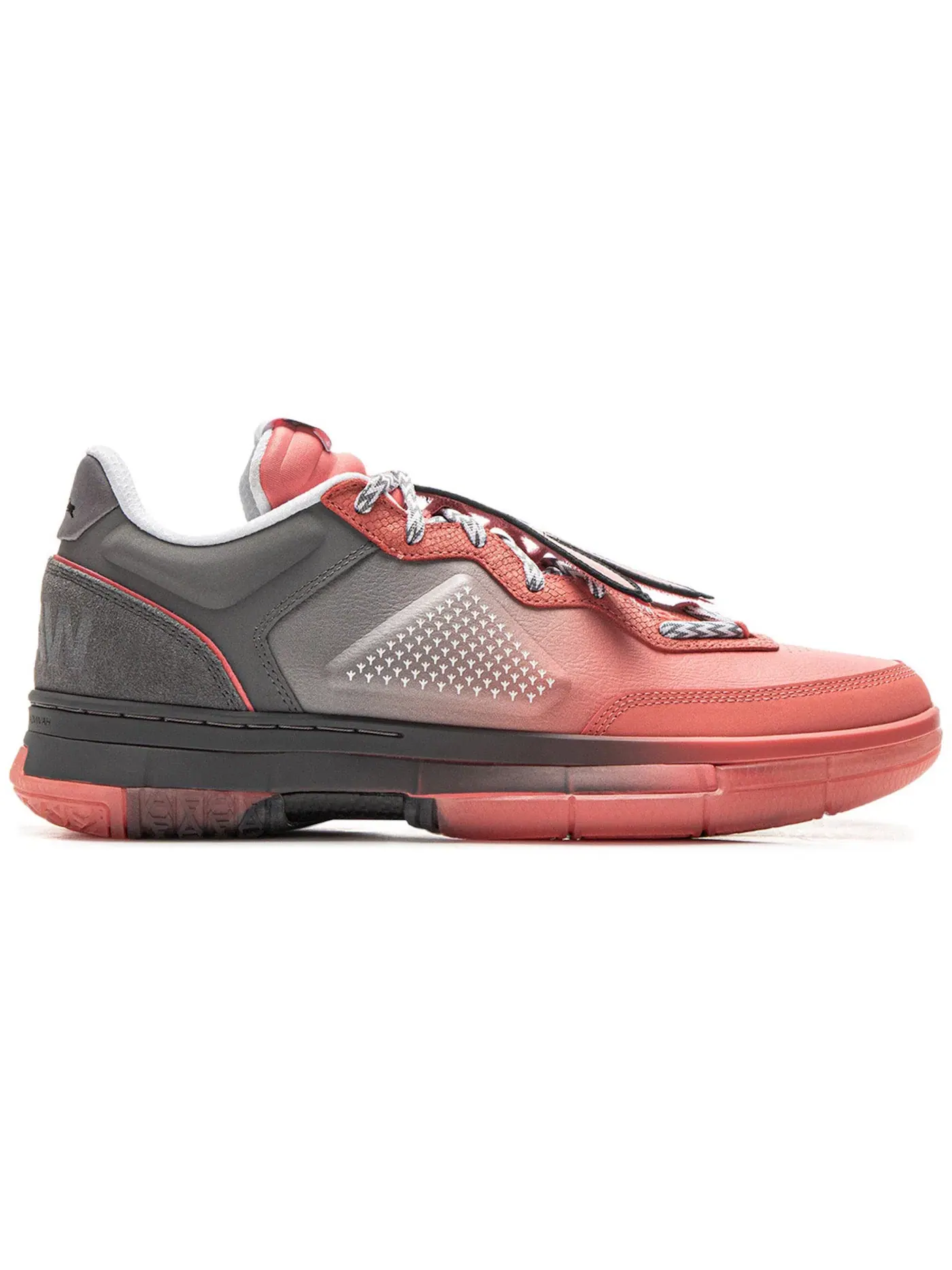 Мужские баскетбольные кроссовки Li-Ning Way of Wade 1 Staple PIgeon Feet — изображение 1 из 1, серый/красный