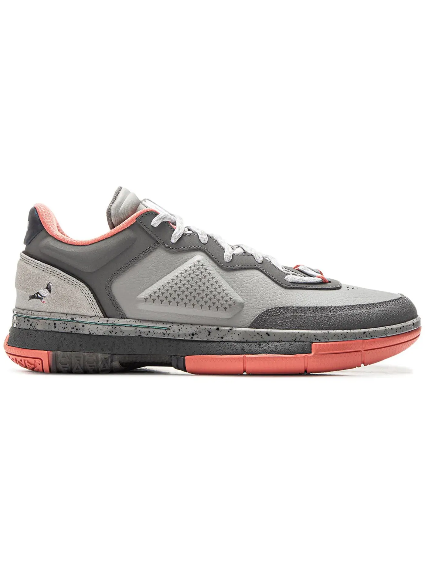 Мужские кроссовки для баскетбола Li-Ning Way of Wade 1 — изображение 1 из 1, серый/серый/оранжевый