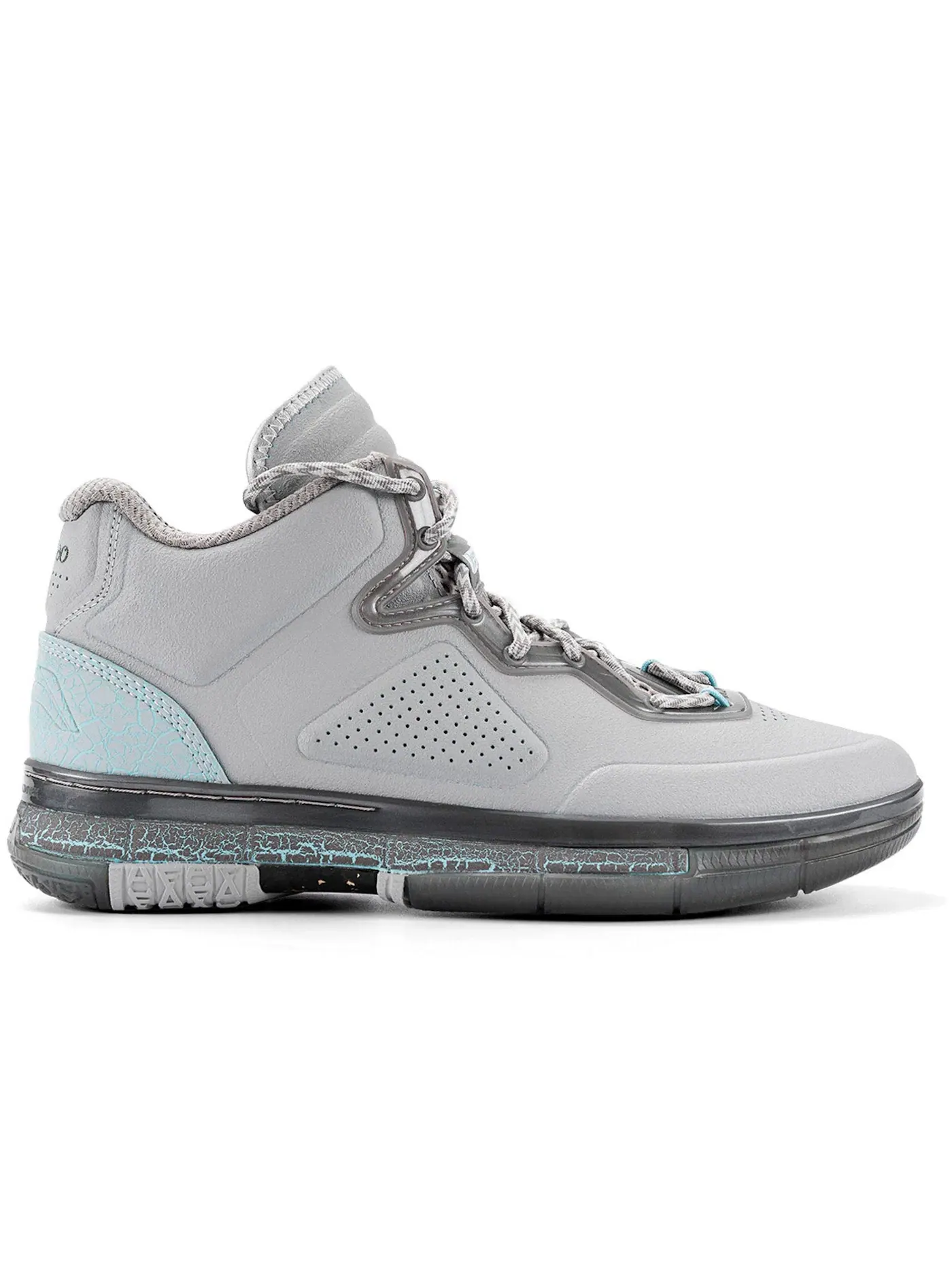 Мужские кроссовки с высокой посадкой Li-Ning Way of Wade 1 Statue — изображение 1 из 1, серый/синий