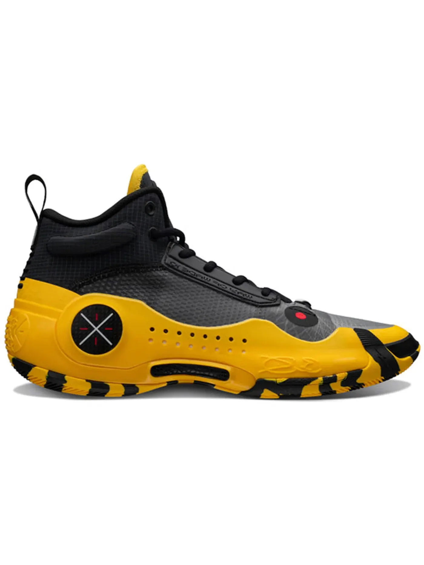 Мужские кроссовки для баскетбола Li-Ning Way of Wade 10 Caution — изображение 1 из 1, черный/желтый