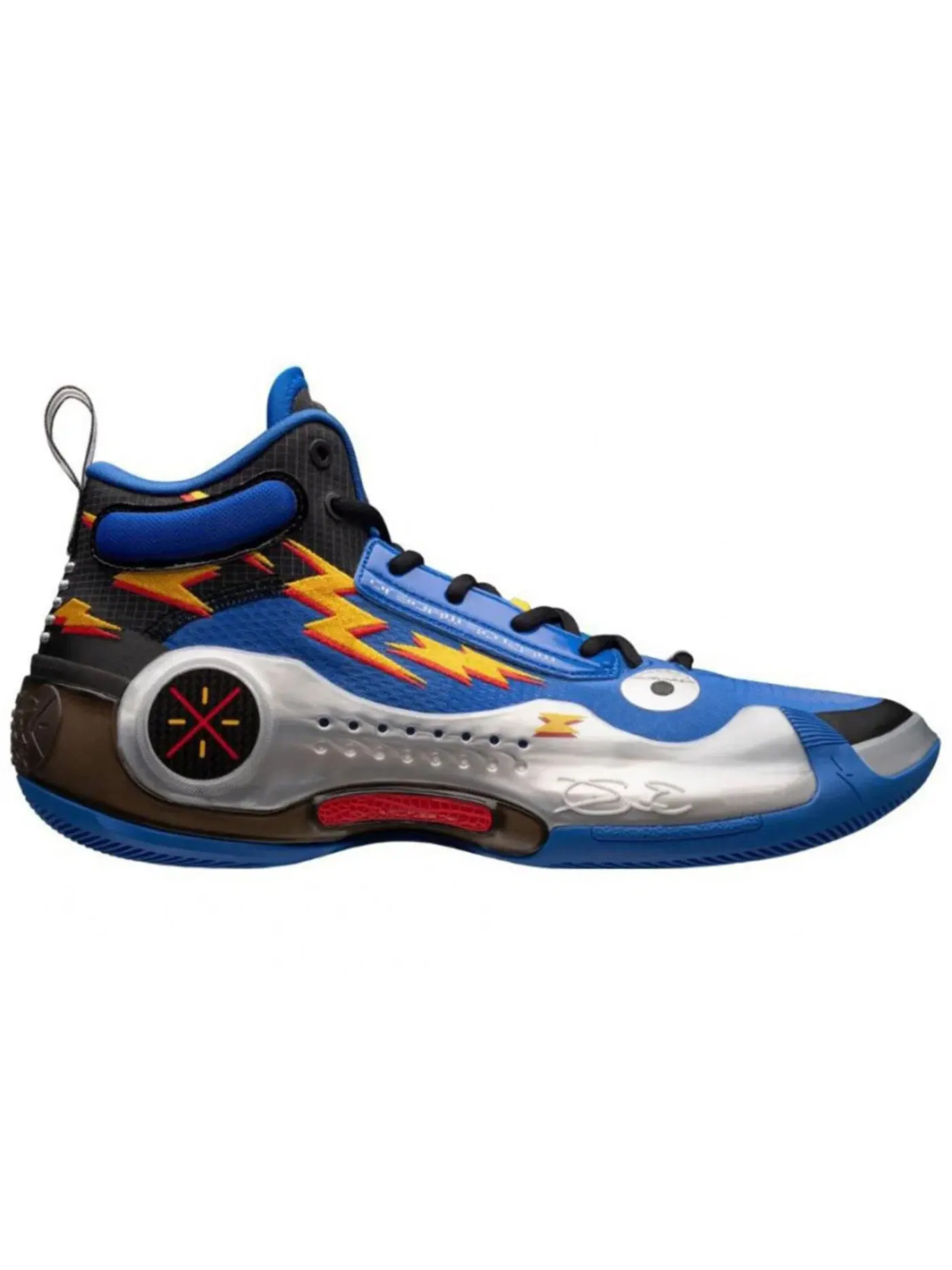 Мужские кроссовки для баскетбола Li-Ning Way of Wade 10 Element Thunder and Lightning — изображение 1 из 1, синий