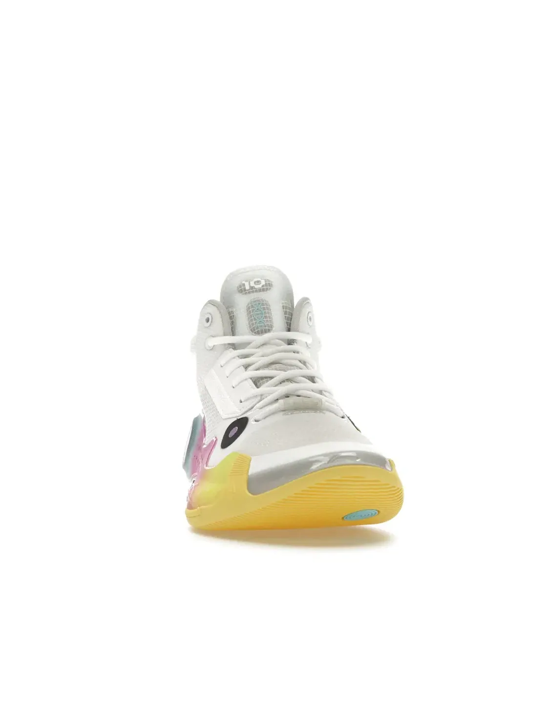 Мужские кроссовки для баскетбола Li-Ning Way of Wade 10 — изображение 2 из 4, белый/розовый/желтый