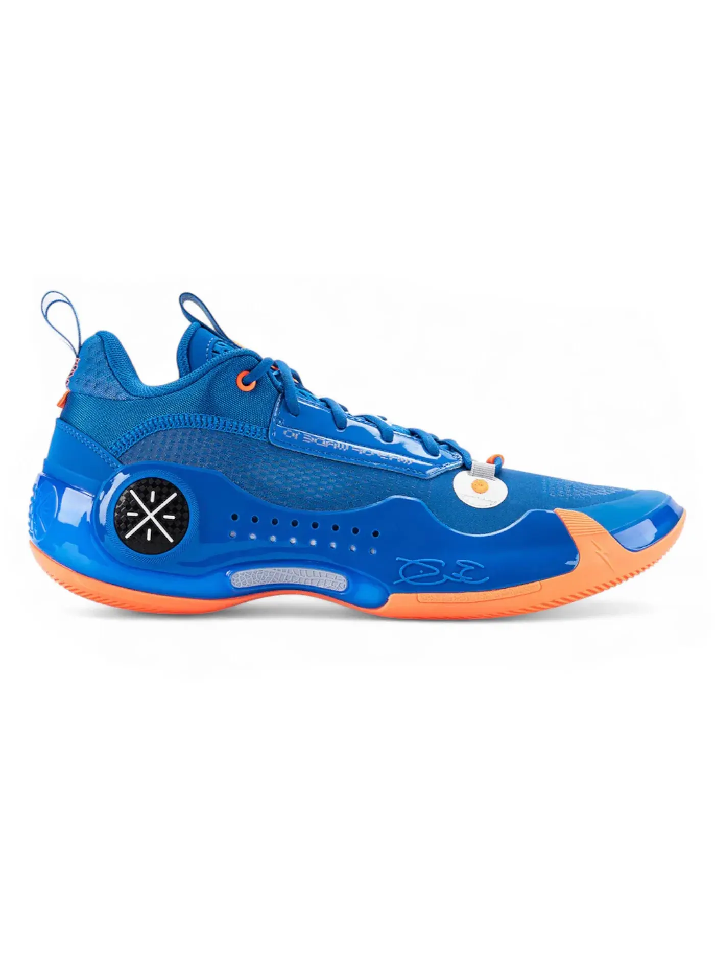Мужские кроссовки для баскетбола Li-Ning Way Of Wade 10 Low — изображение 1 из 1, синий/оранжевый