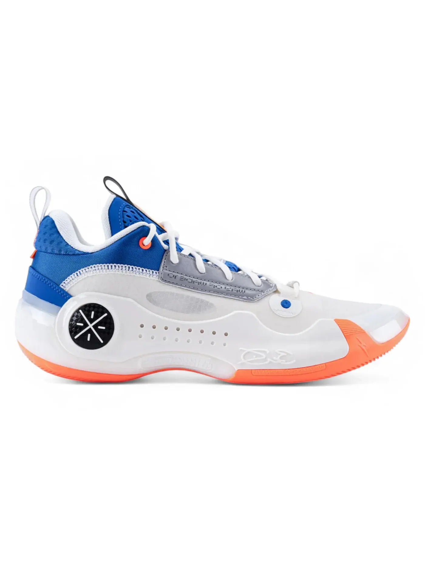 Мужские кроссовки для баскетбола Li-Ning Way Of Wade 10 Low — изображение 1 из 1, белый/синий