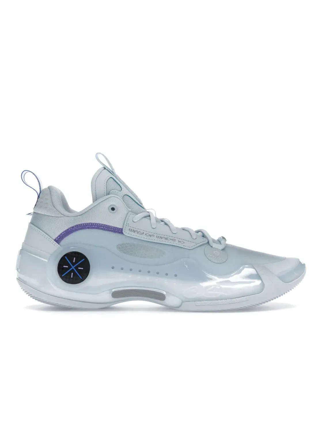 Мужские кроссовки для баскетбола Li-Ning Way of Wade 10 Low — изображение 1 из 4, серый/синий/фиолетовый