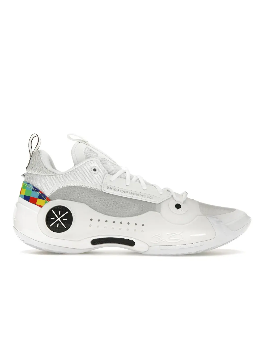 Мужские баскетбольные кроссовки с низким верхом Li-Ning Way of Wade 10 Low — изображение 1 из 4, белый/мульти
