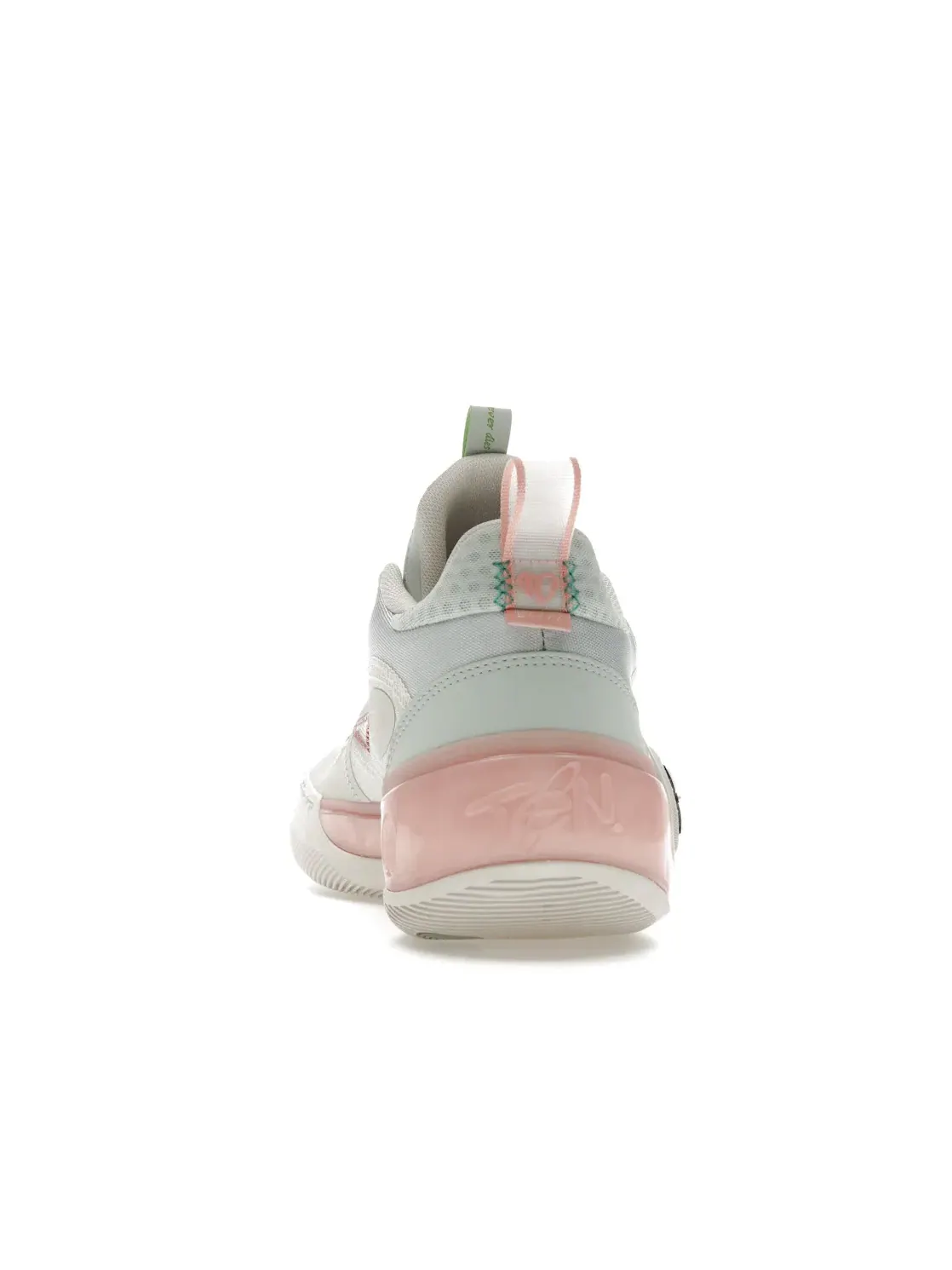 Мужские кроссовки с контрастным дизайном Li-Ning Way of Wade 10 Low — изображение 4 из 4, серый//розовый