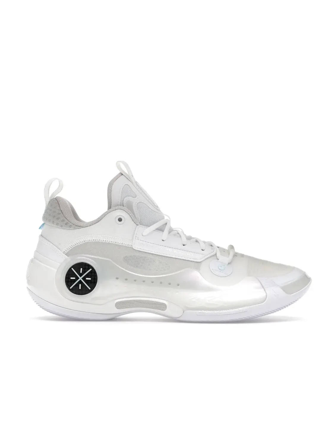 Мужские баскетбольные кроссовки с низким профилем Li-Ning Way of Wade 10 Low — изображение 1 из 4, белый/белый