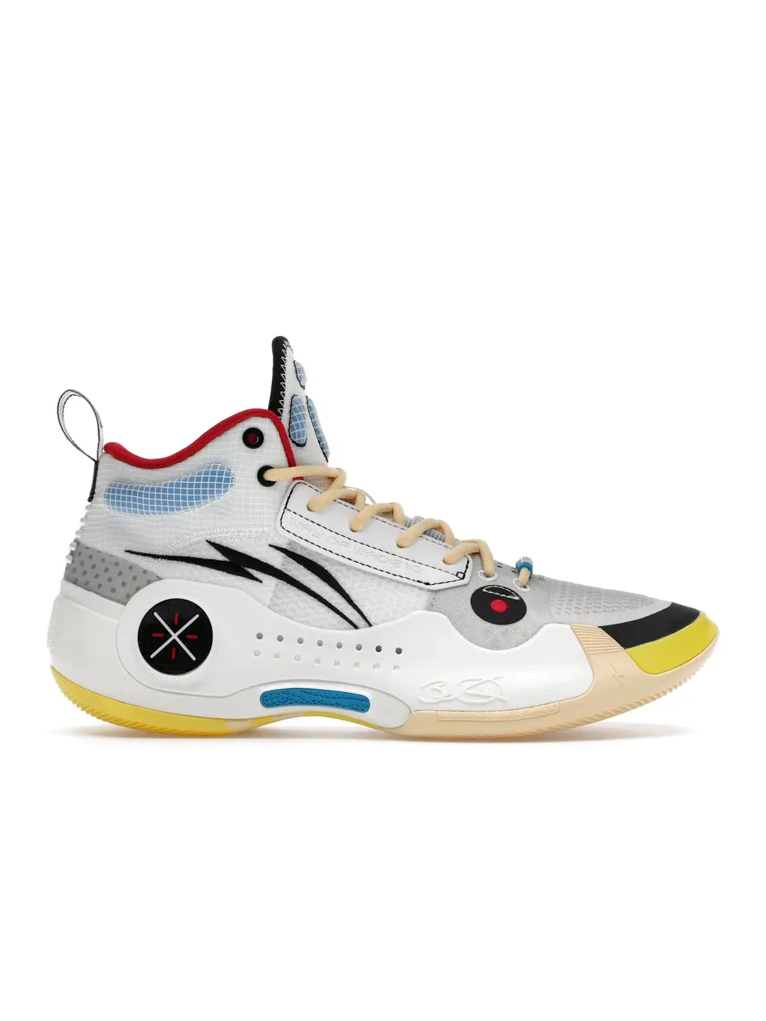 Мужские кроссовки для баскетбола Li-Ning Way of Wade 10 — изображение 1 из 4, белый/черный/красный
