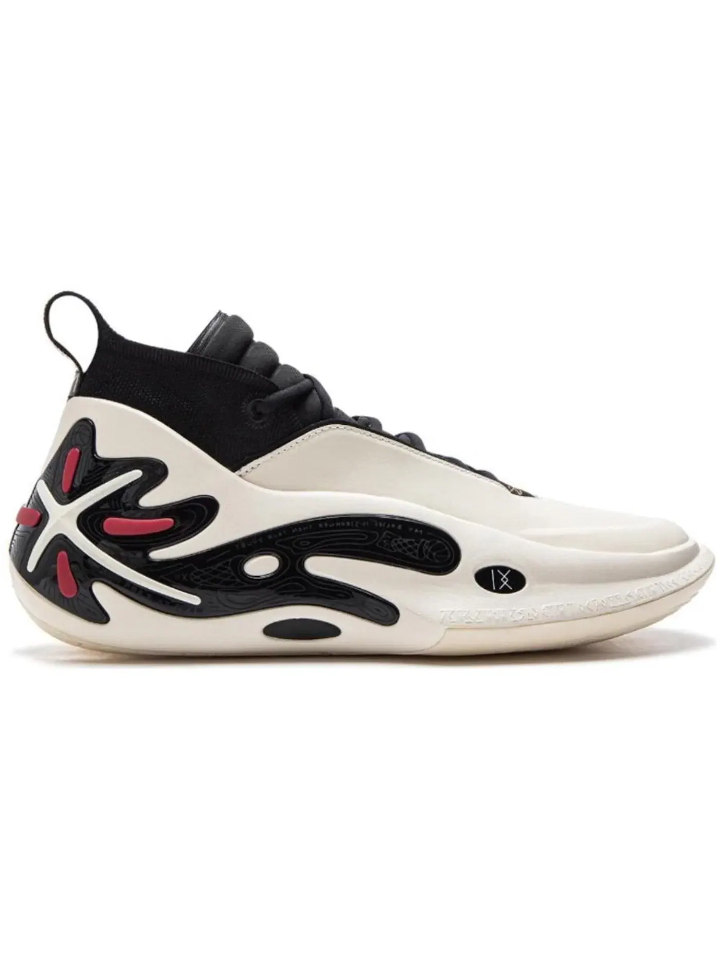 Мужские баскетбольные кроссовки с высокой посадкой Li-Ning Way Of Wade 11 — изображение 1 из 1, белый/черный/красный