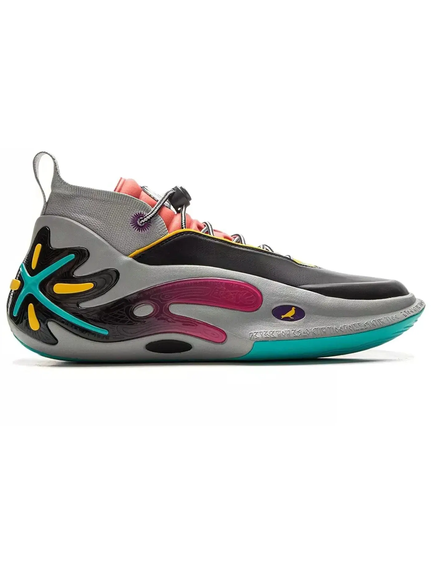 Мужские кроссовки для баскетбола Li-Ning Way of Wade 11 — изображение 1 из 1, серый/черный/голубой