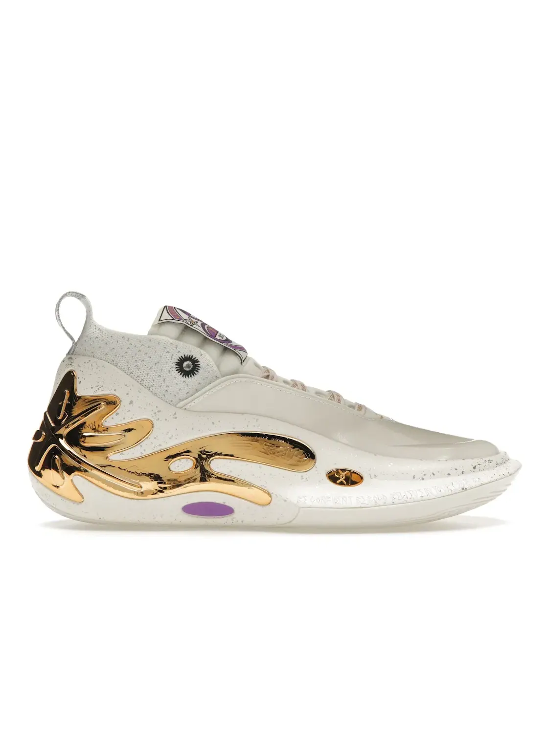 Мужские кроссовки для баскетбола Li-Ning Way of Wade 11 — изображение 1 из 4, белый/золотистый