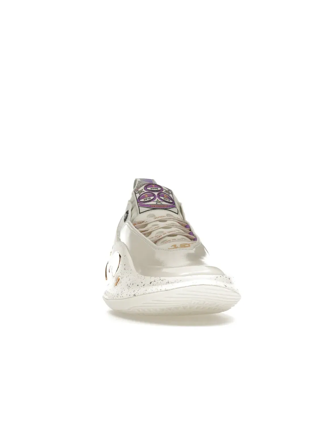 Мужские кроссовки для баскетбола Li-Ning Way of Wade 11 — изображение 2 из 4, белый/золотистый