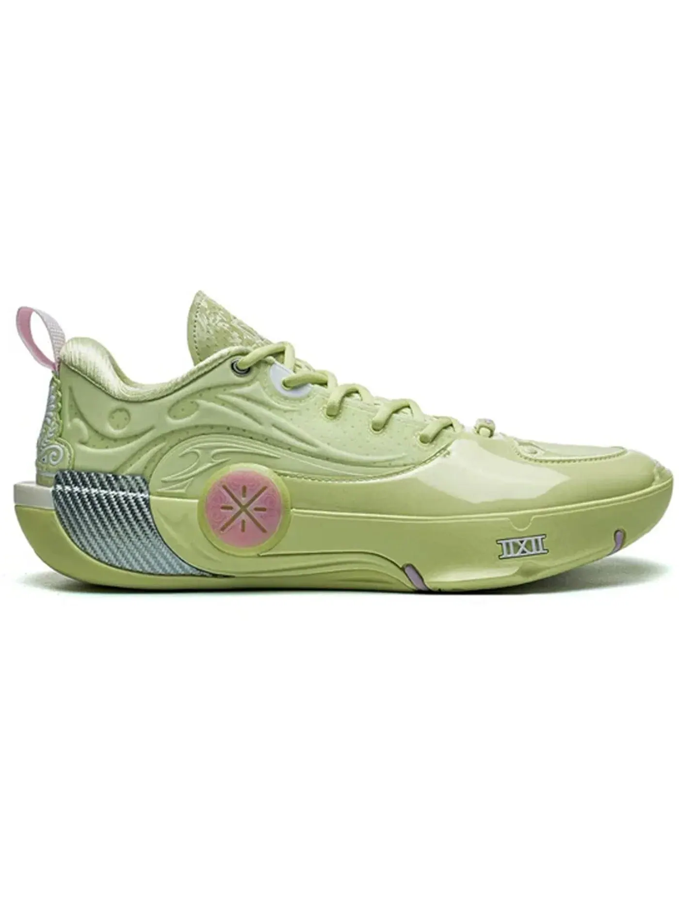 Мужские кроссовки для баскетбола Li-Ning Way Of Wade 12 Avocado — изображение 1 из 1, зеленый розовый
