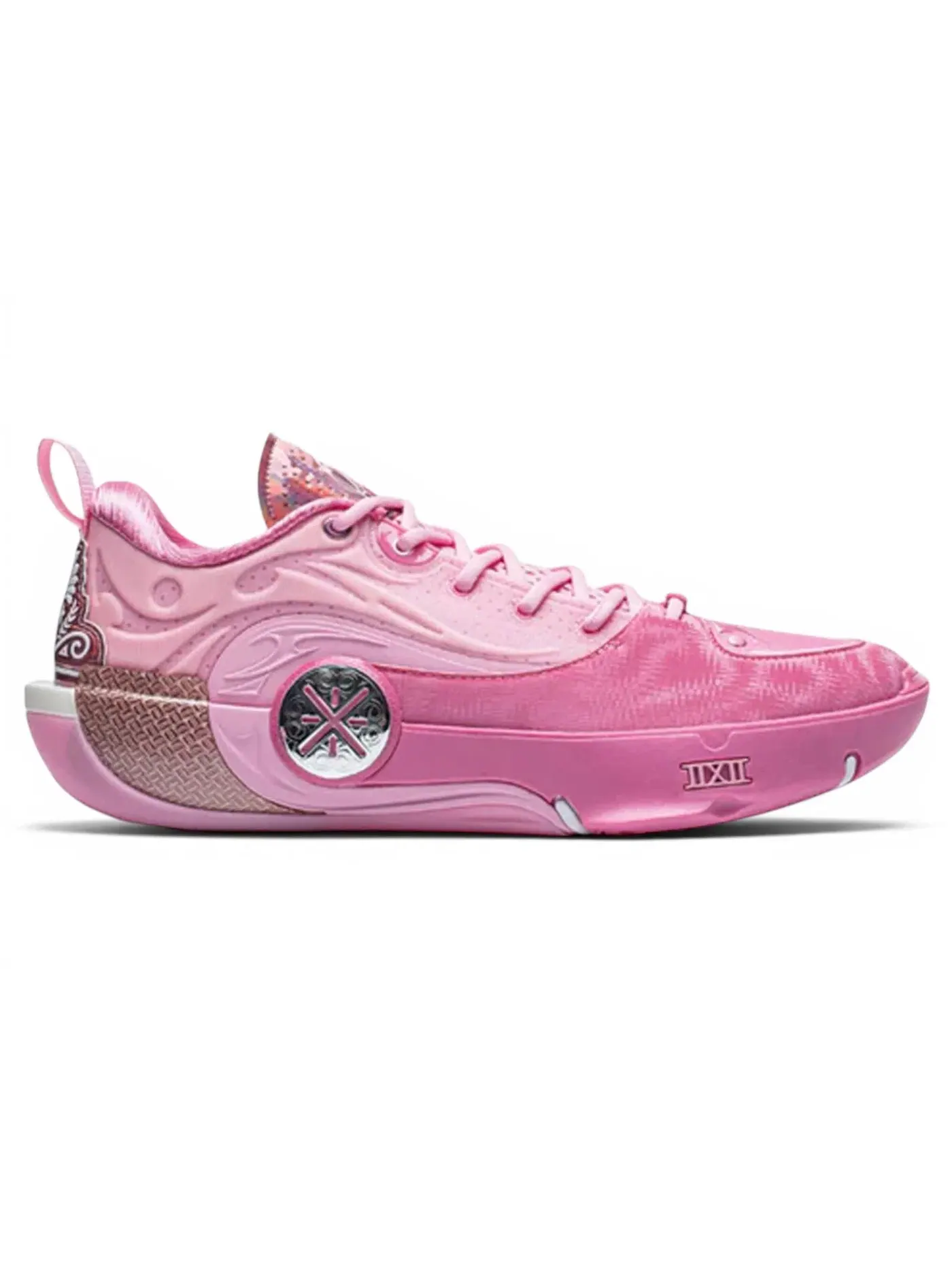 Мужские баскетбольные кроссовки с принтом Li-Ning Way Of Wade 12 Family Love — изображение 1 из 1, розовый