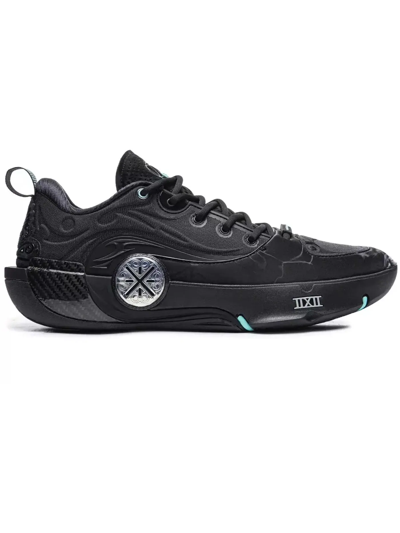 Мужские баскетбольные кроссовки Li-Ning Way of Wade 12 — изображение 1 из 1, черный/серебристый