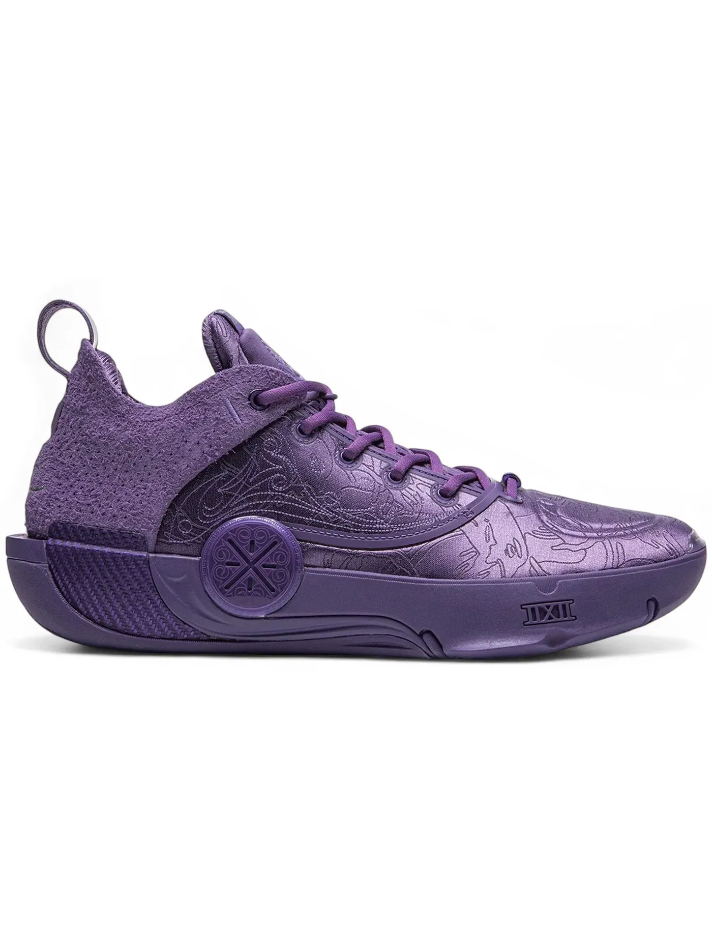 Мужские кроссовки для баскетбола Li-Ning Way of Wade 12 Lux — изображение 1 из 1, фиолетовый
