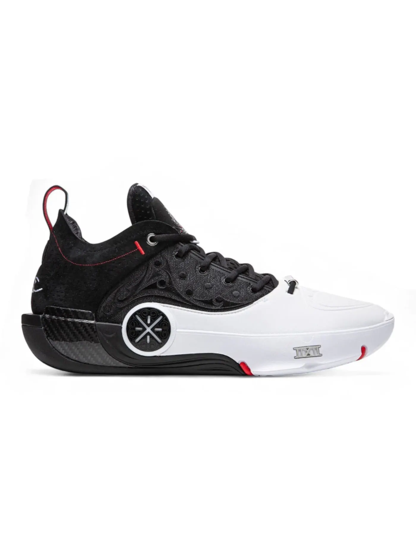 Мужские кроссовки для баскетбола Li-Ning Way Of Wade 12 Lux — изображение 1 из 1, черный/белый