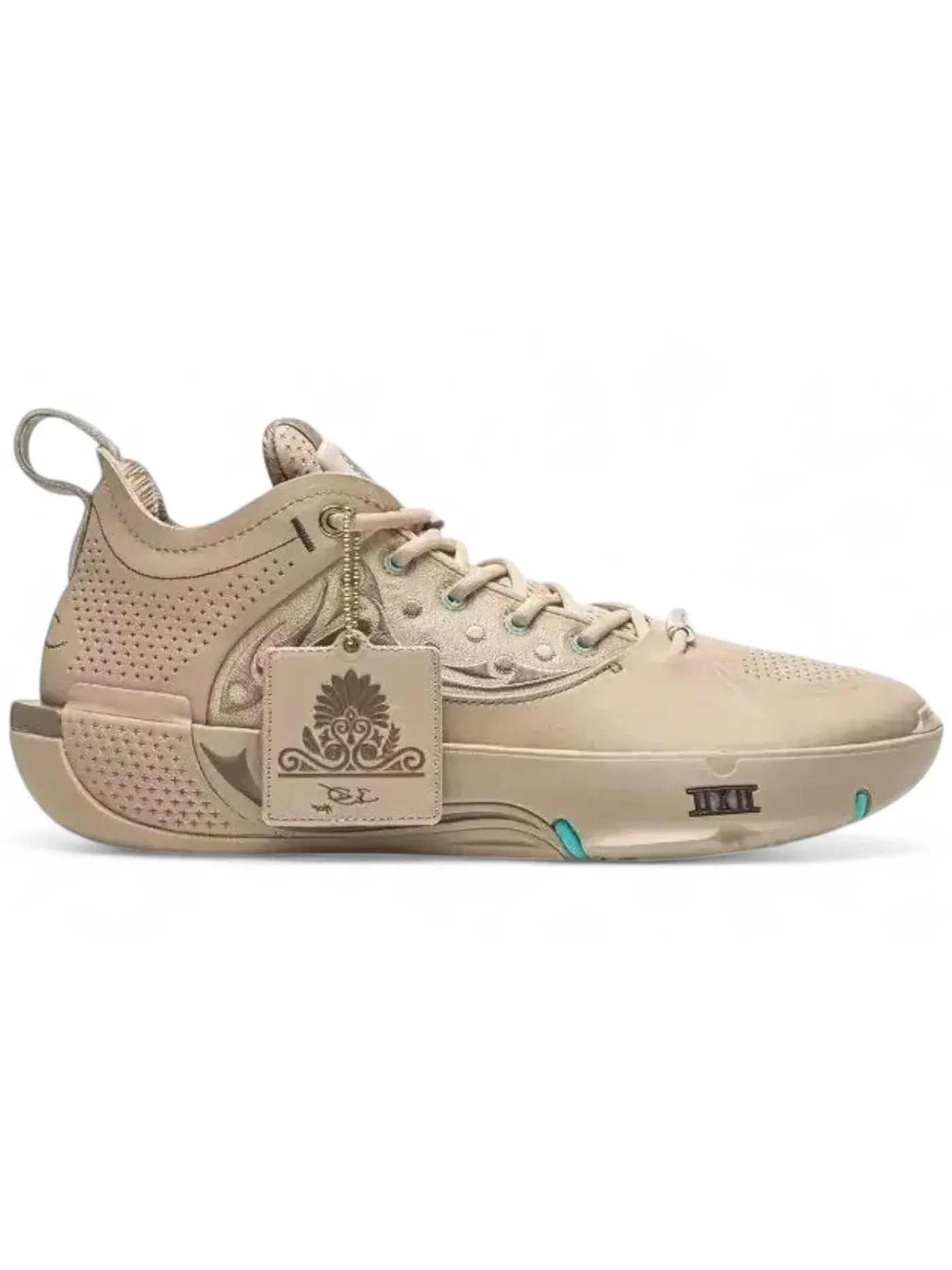 Мужские кроссовки для баскетбола Li-Ning Way of Wade 12 Lux — изображение 1 из 1, бежевый/бежевый